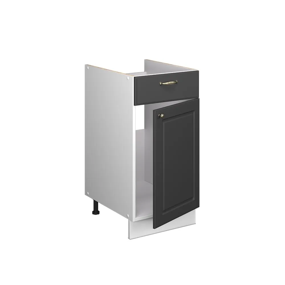 Vicco Fame-Line Mobile Base, Antracite-Oro Rustico, 40 cm - immagine 7