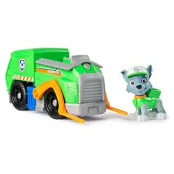 Paw Patrol Camion per il Riciclo di Rocky con Personaggio - immagine 1