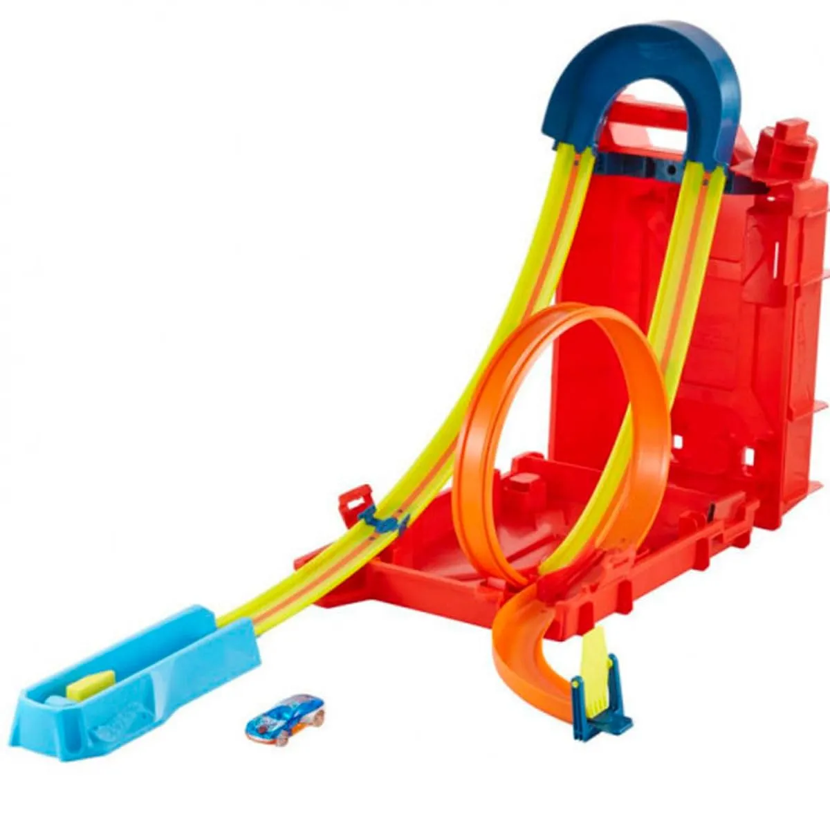 Hot Wheels Track Builder Unlimited Fuel Can Stunt Box HDX78 - immagine 4