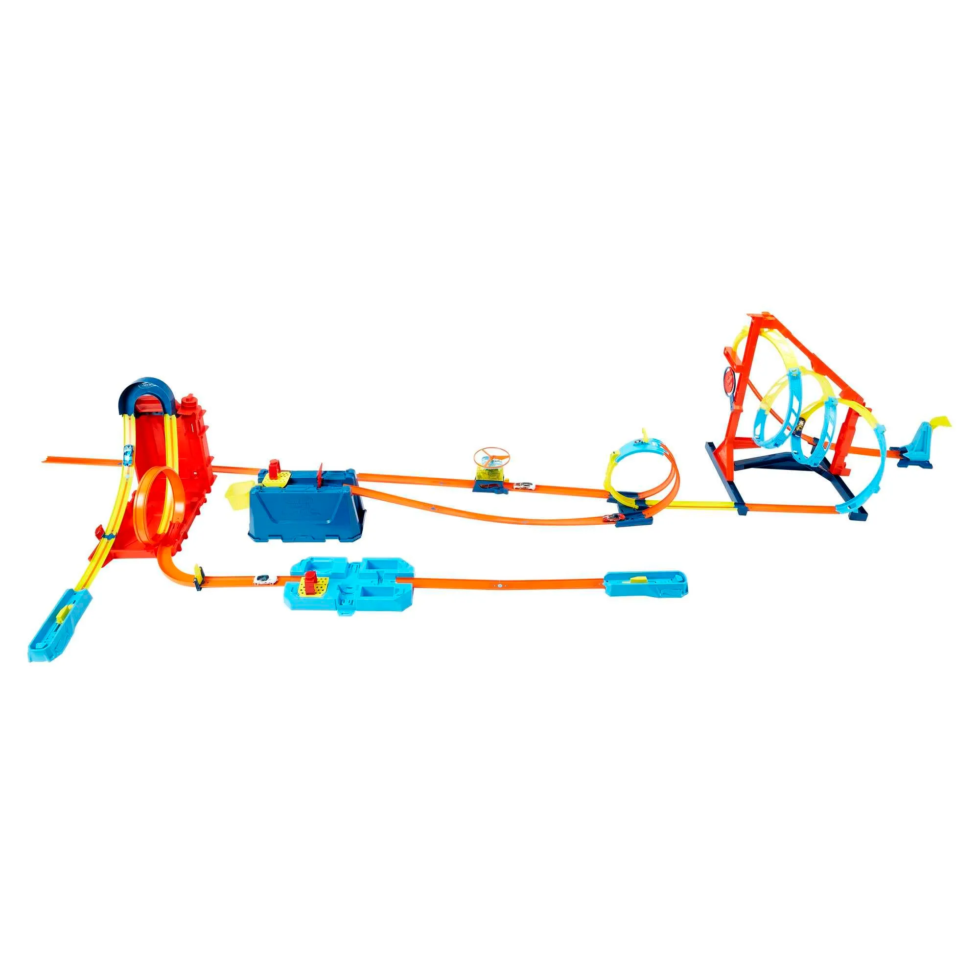 Hot Wheels Track Builder Unlimited Fuel Can Stunt Box HDX78 - immagine 7
