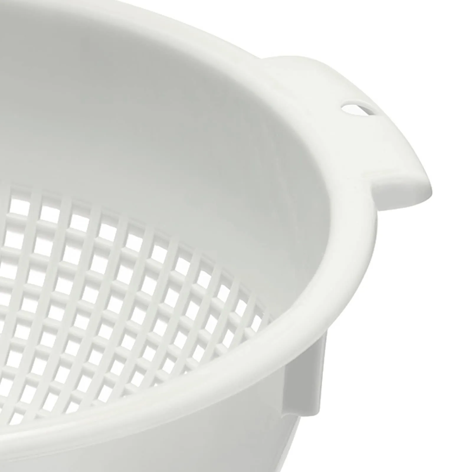 Westmark Scolapasta con Manici Incassati e Supporti per Fissaggio, Plastica, Bianco, 21262211 - immagine 5