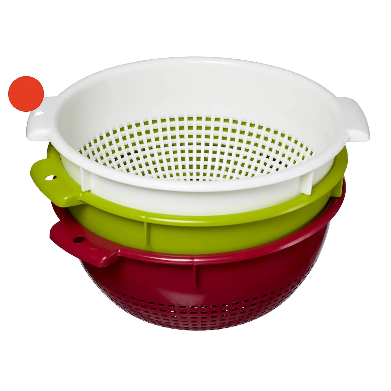 Westmark Scolapasta con Manici Incassati e Supporti per Fissaggio, Plastica, Bianco, 21262211 - immagine 7