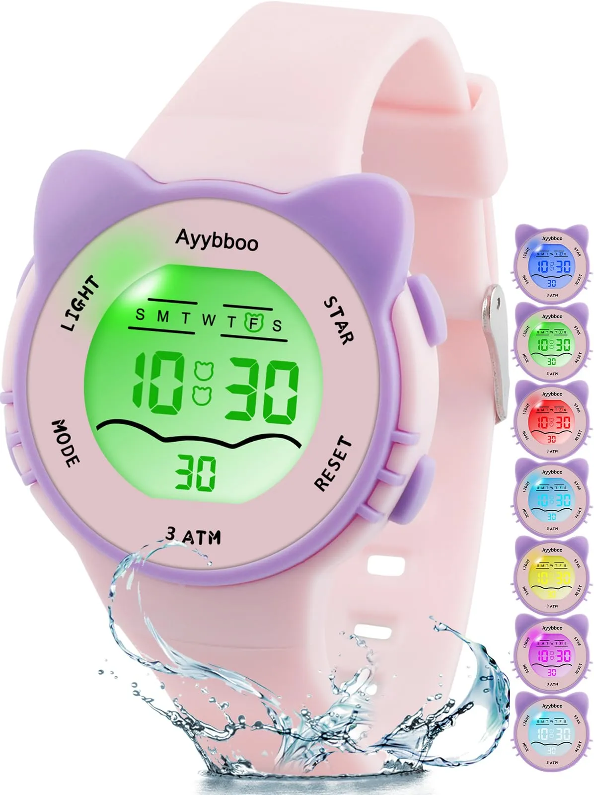 Ayybboo Orologio Digitale per Bambini e Bambine Mr2206 - immagine 1