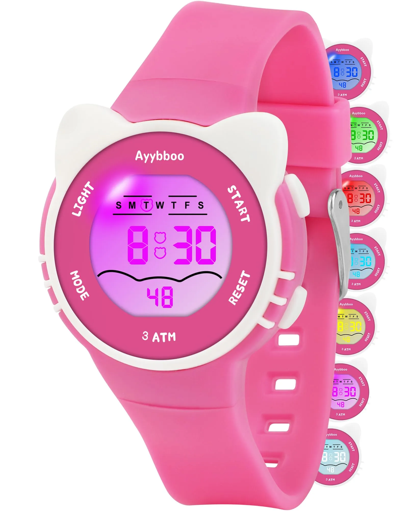 Ayybboo Orologio Digitale per Bambini e Bambine 4-16 Anni - immagine 1