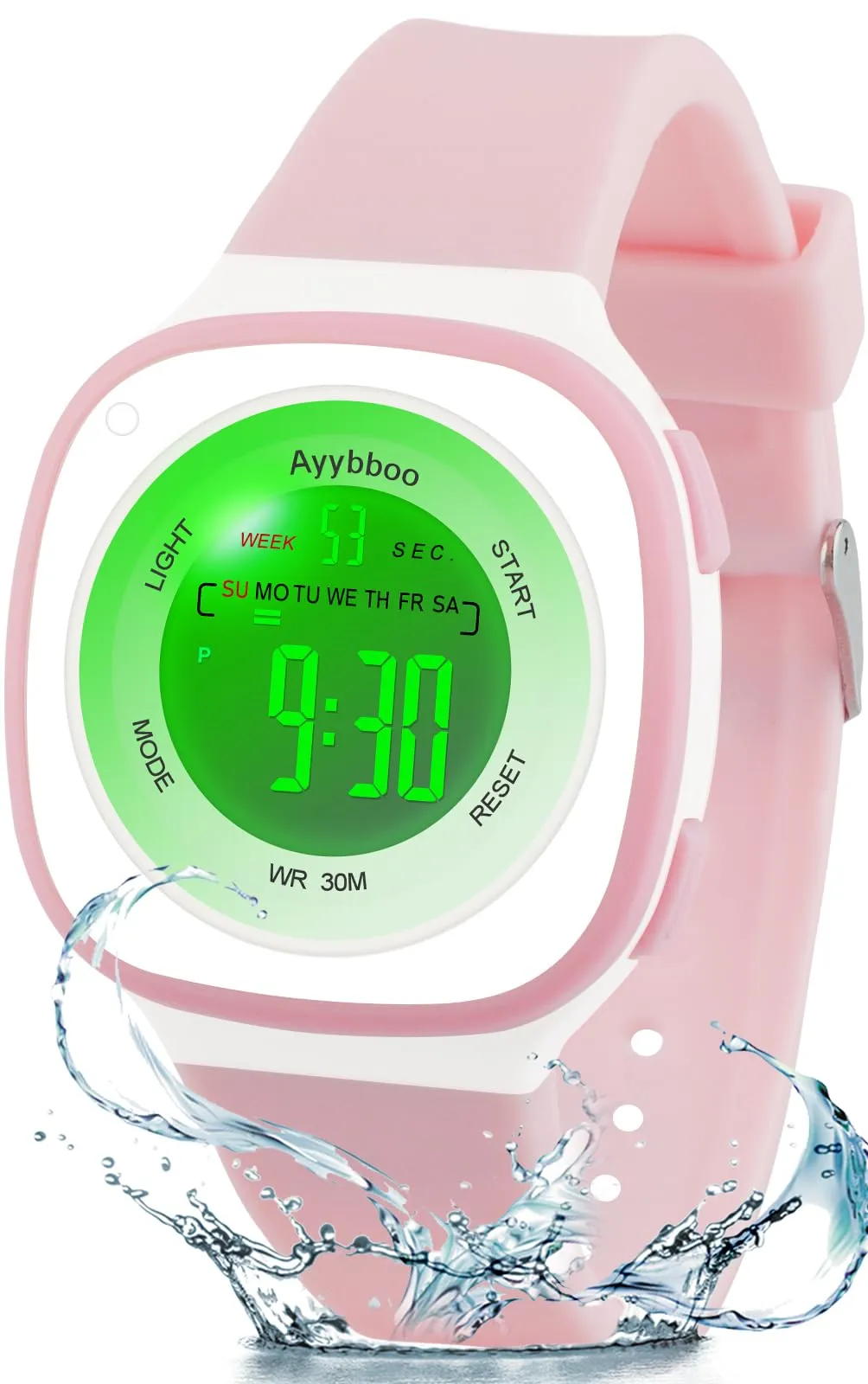 Ayybboo Orologio Digitale per Bambini e Bambine 4-16 anni - immagine 1
