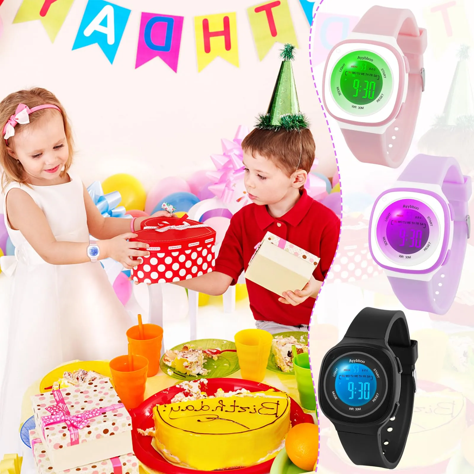 Ayybboo Orologio Digitale per Bambini e Bambine 4-16 anni - immagine 6