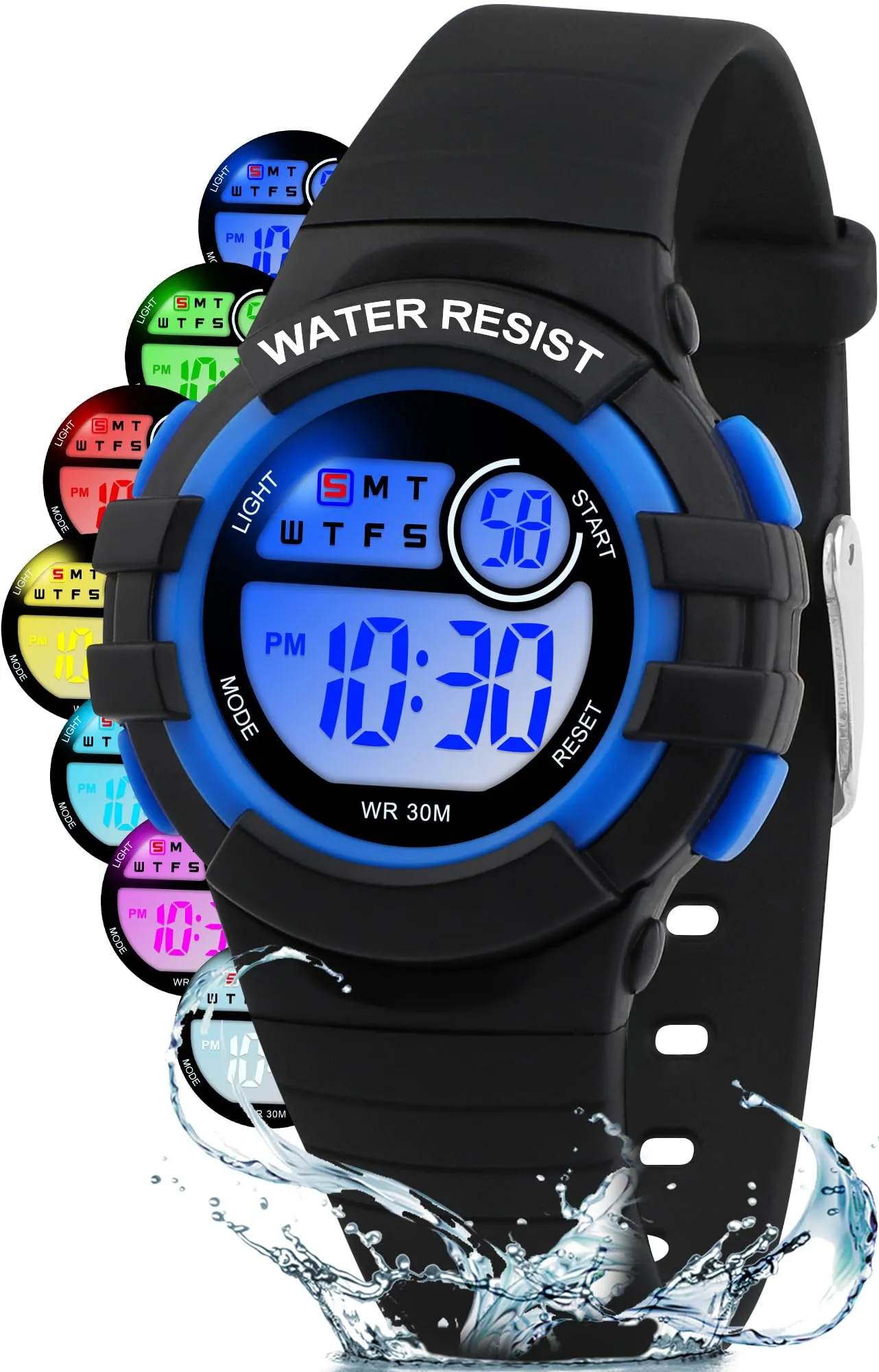 Ayybboo Orologio Digitale per Bambini e Bambine 4-16 anni 8206B - immagine 1