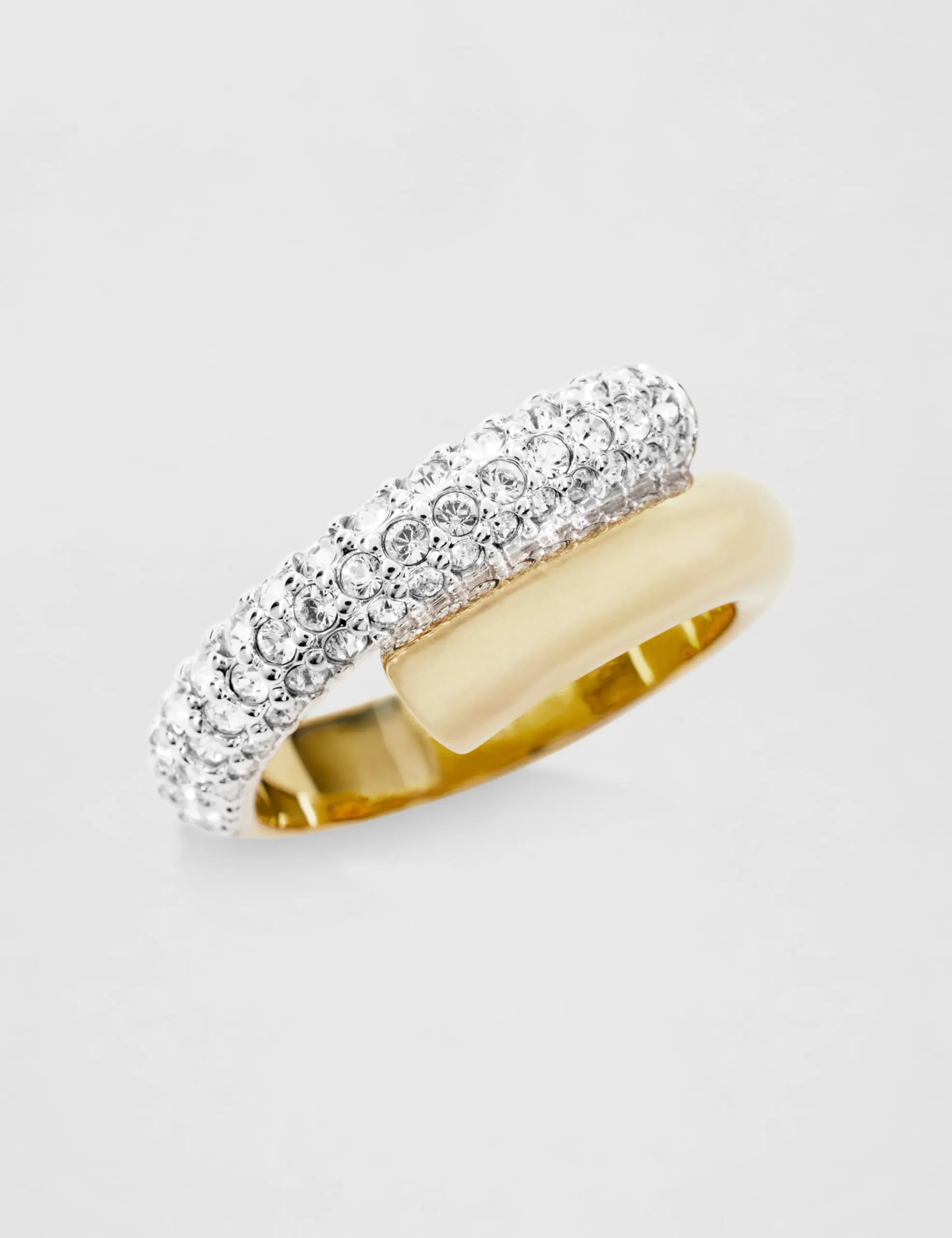 Swarovski Dextera Anello, Bianco, Placcato color oro, 5668810 - immagine 5