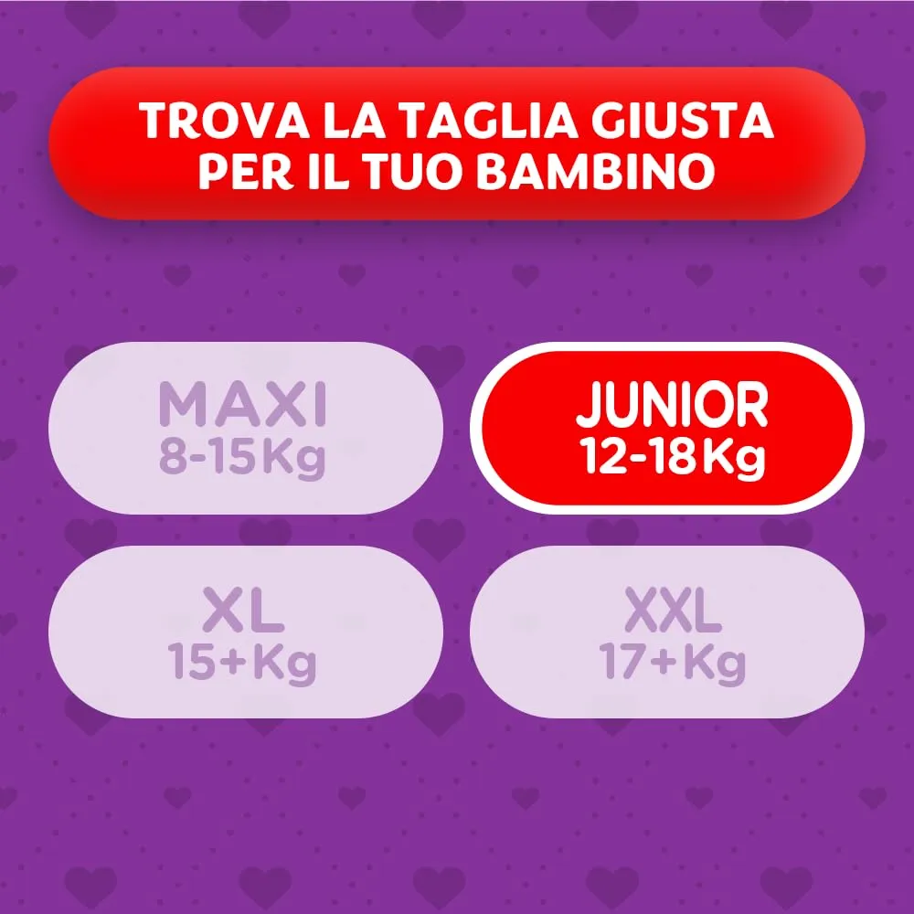 Pampers Progressi Mut Junior, Taglia 5 (12-18 kg), 68 Pannolini Bambino - immagine 9