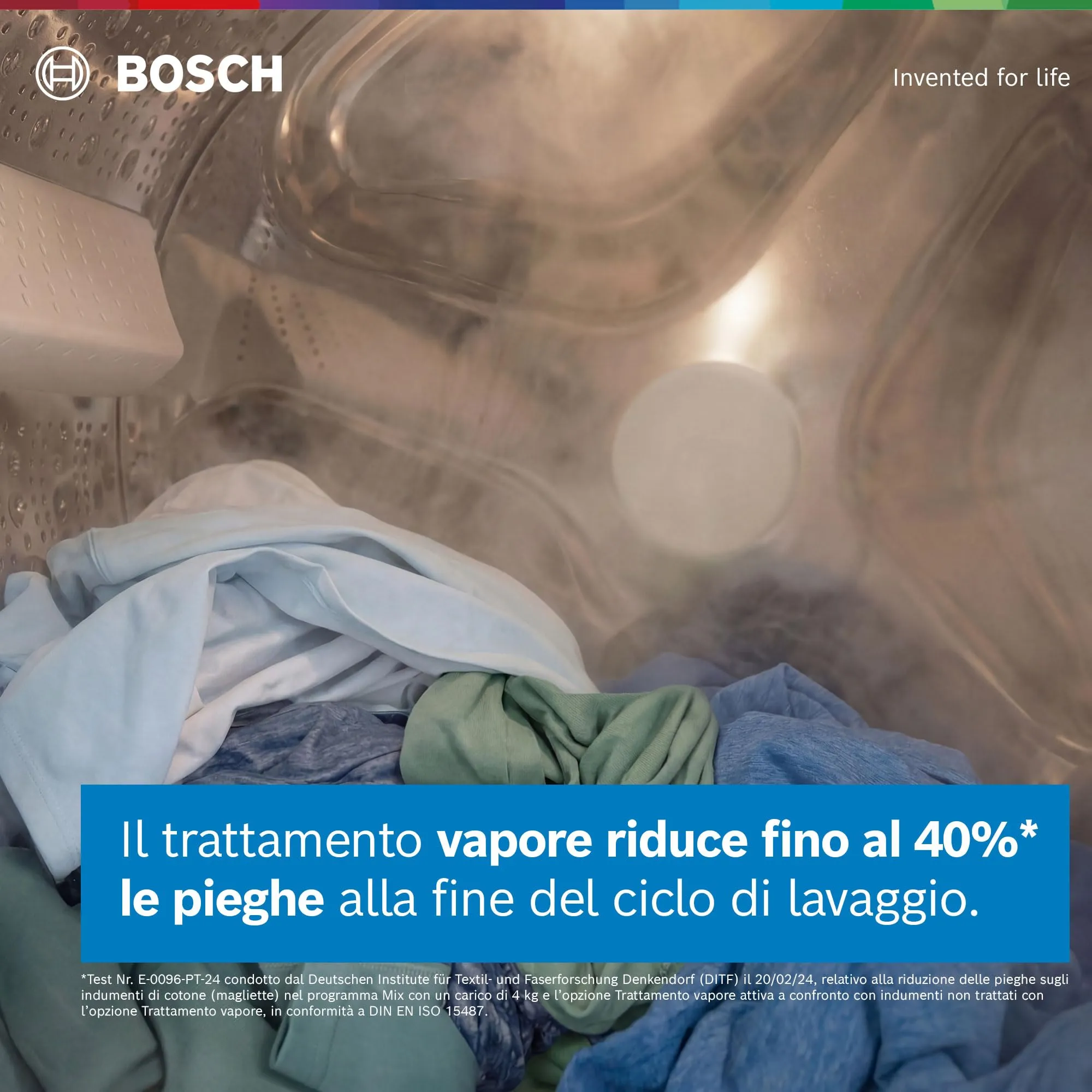 Bosch Serie 8 WGB24402IT Lavatrice 9kg 1400 giri/min Classe A - immagine 4