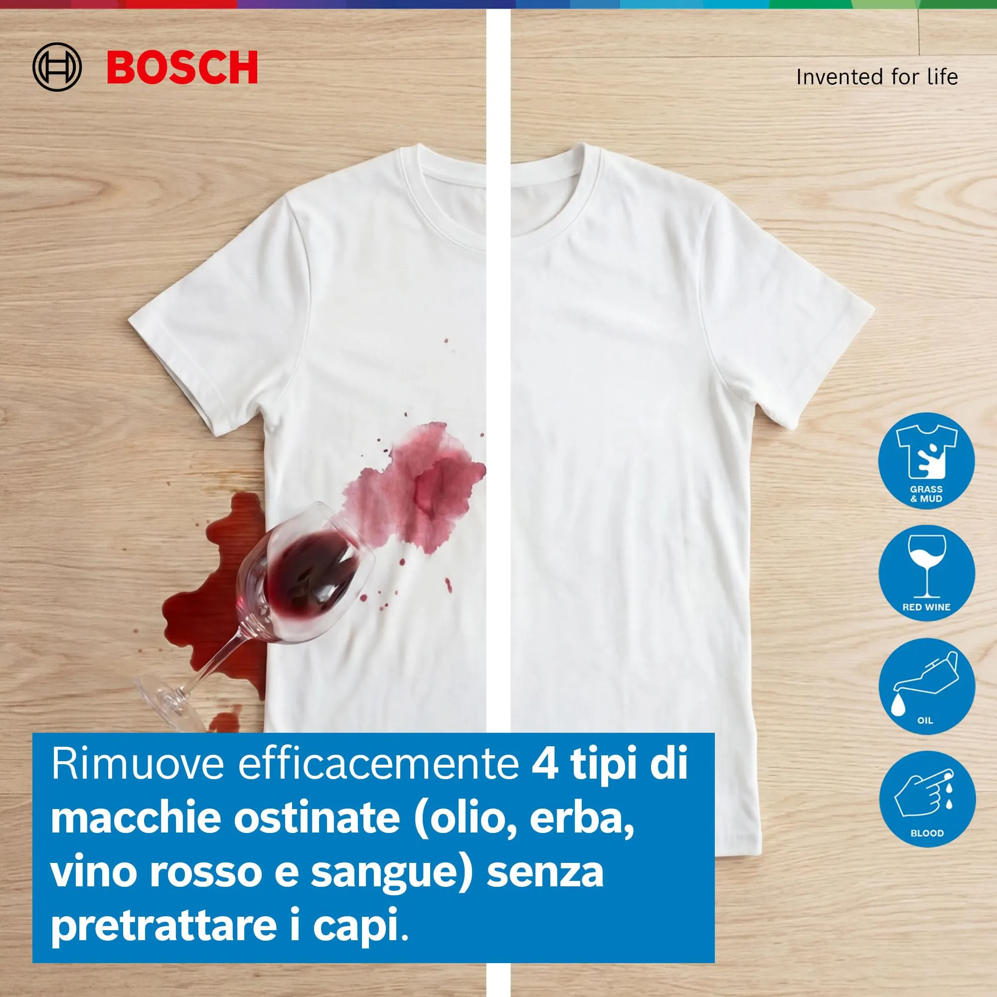 Bosch Serie 8 WGB24402IT Lavatrice 9kg 1400 giri/min Classe A - immagine 7