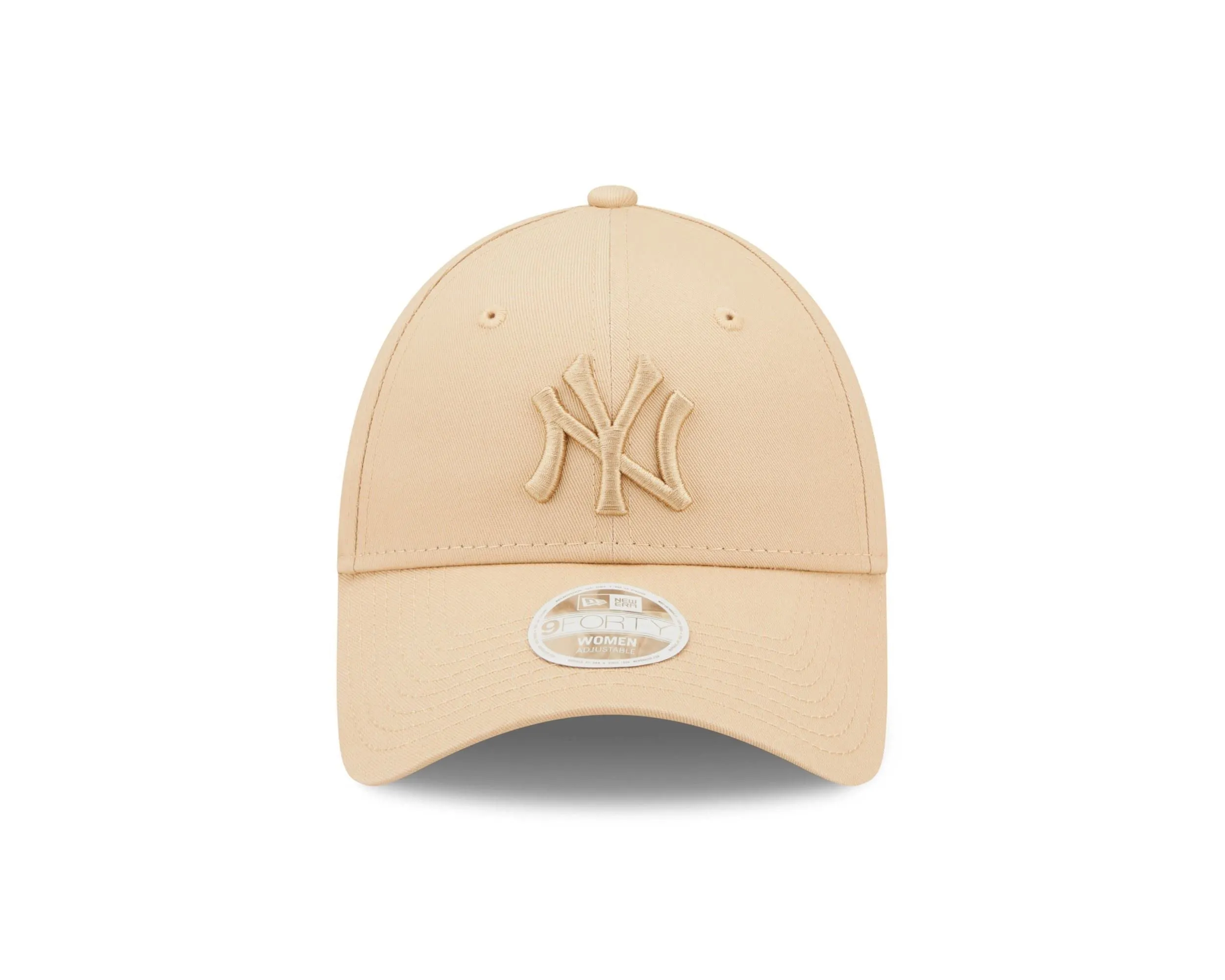 New Era York Yankees MLB 9Forty Adjustable Baseball Cap for Women - Beige - One Size - immagine 2