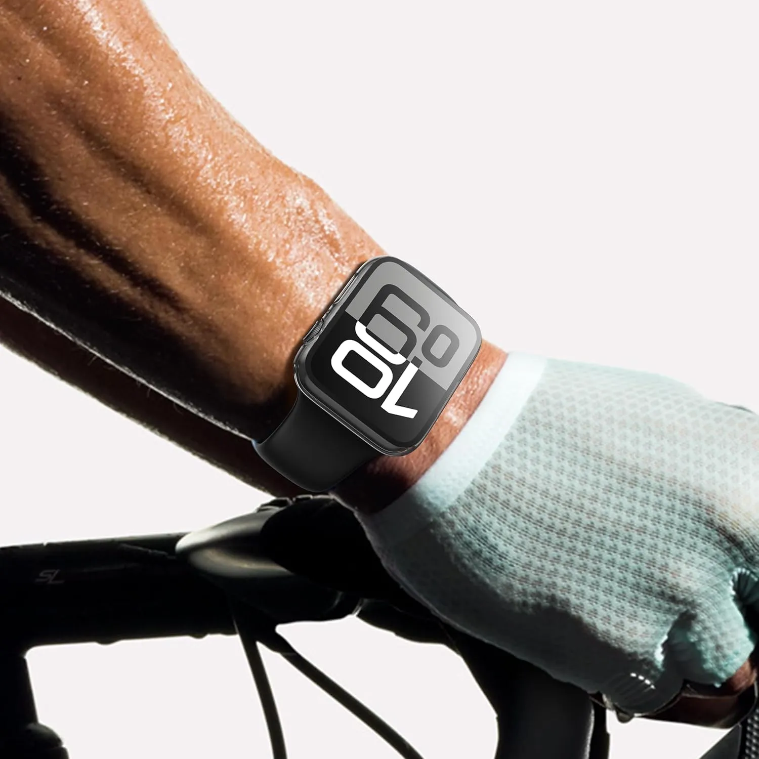Misxi Cover Protezione con Vetro Temperato per Apple Watch Serie 11/10 42mm, Trasparente (2 Pezzi) - immagine 7