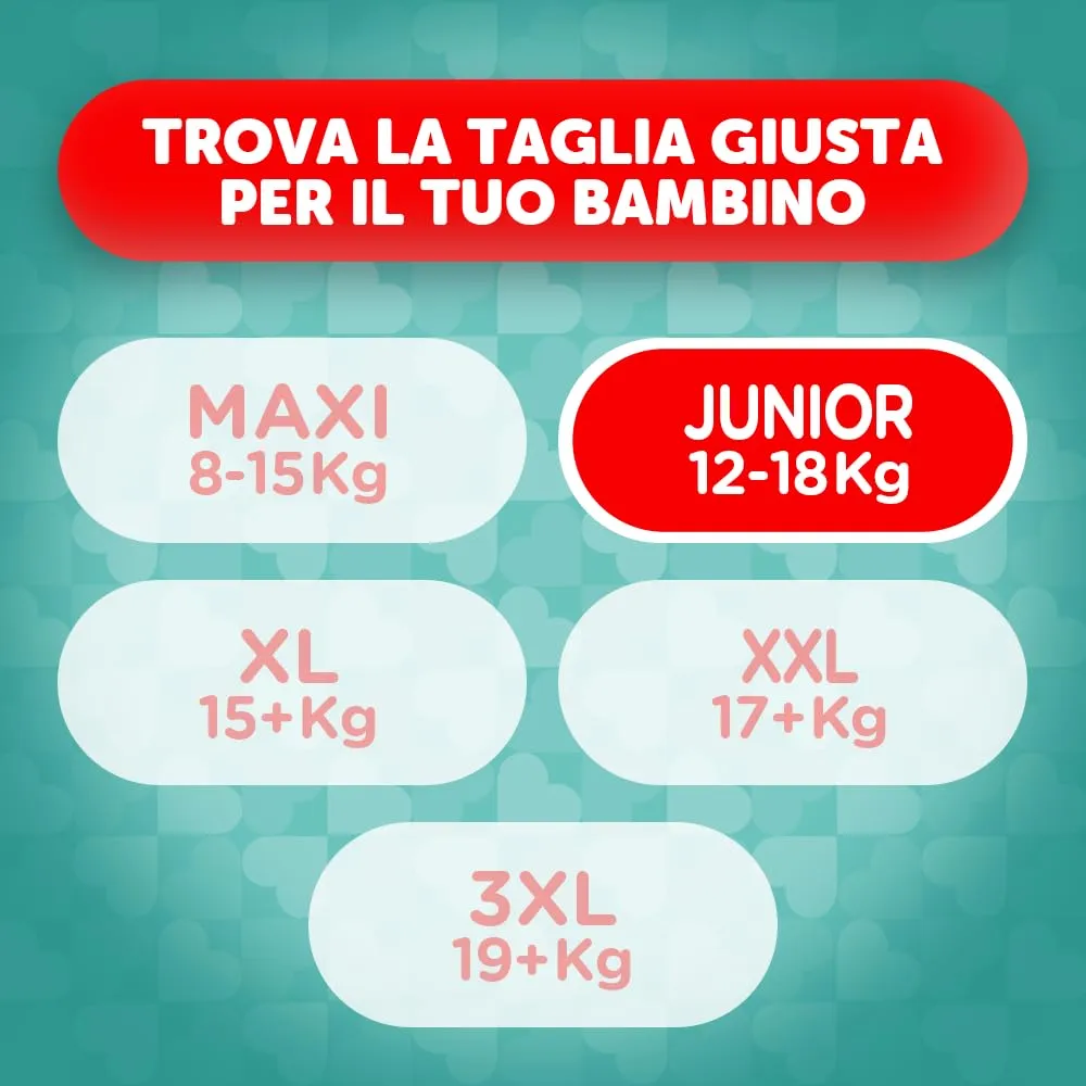 Pampers Baby Dry Mutandino Jr, Taglia 5 (12-18 kg), 108 Pannolini - immagine 10