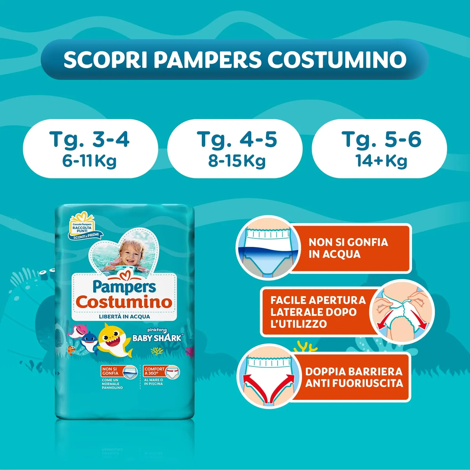 Pampers Baby Dry Mutandino Jr, Taglia 5 (12-18 kg), 108 Pannolini - immagine 12