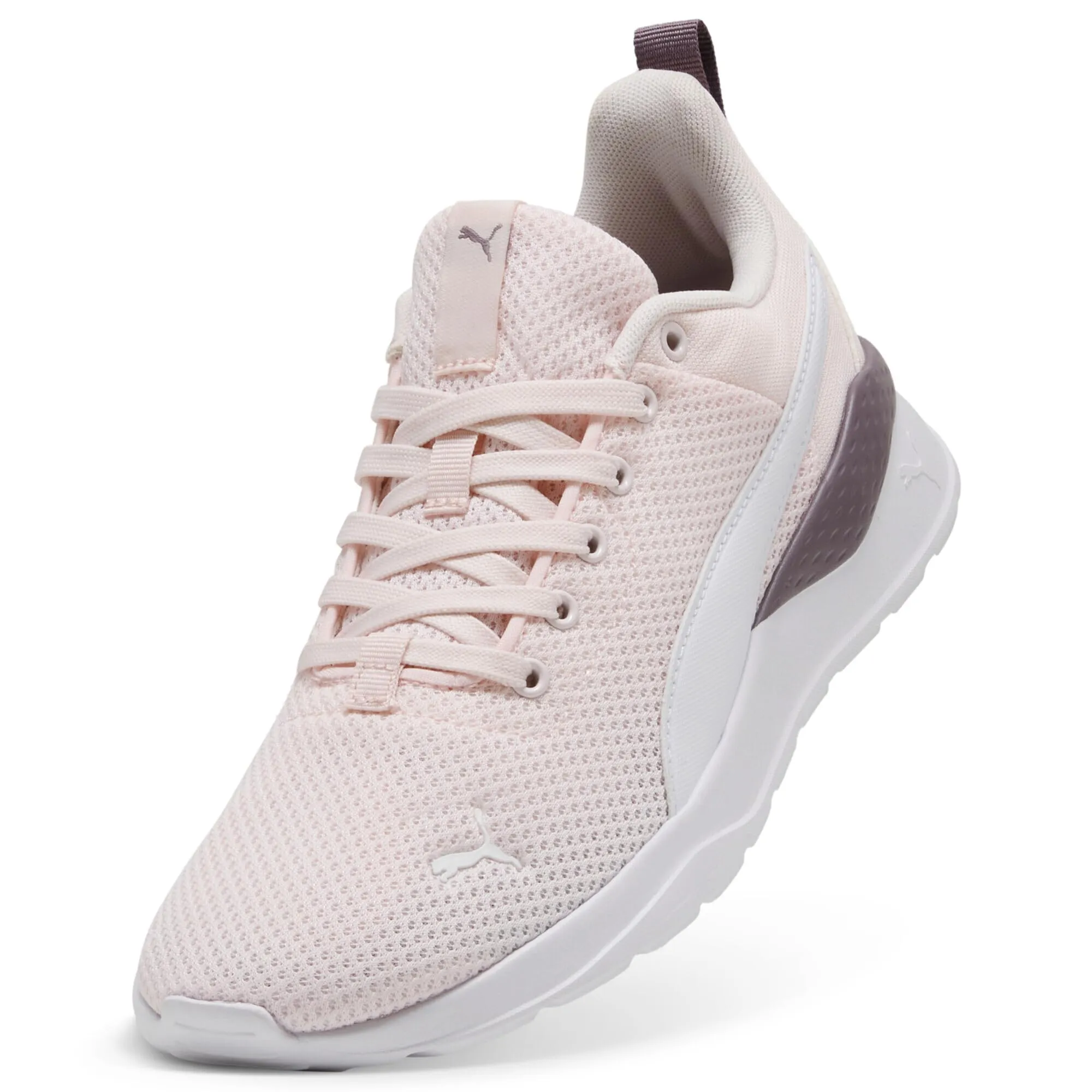 PUMA Anzarun Lite Sneakers Unisex - Jasmine Flower Puma White Plum Jam, 44.5 EU - immagine 6