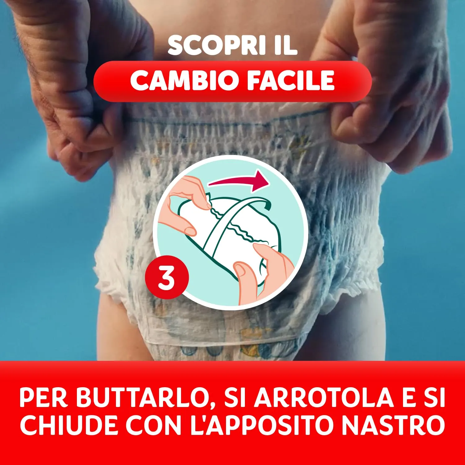 Pampers Baby Dry Mutandino Maxi, Taglia 4 (8-15 kg), 138 Pannolini - immagine 7