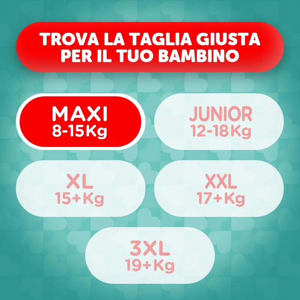 Pampers Baby Dry Mutandino Maxi, Taglia 4 (8-15 kg), 138 Pannolini - immagine 10