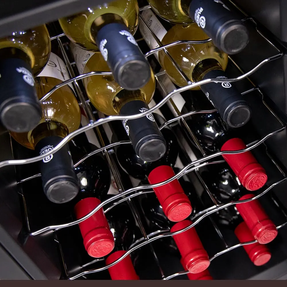 Cecotec Bolero GrandSommelier 1550 CoolCrystal Cantinetta Vino, 15 Bottiglie, Termoelettrica, 5-18ºC - immagine 4