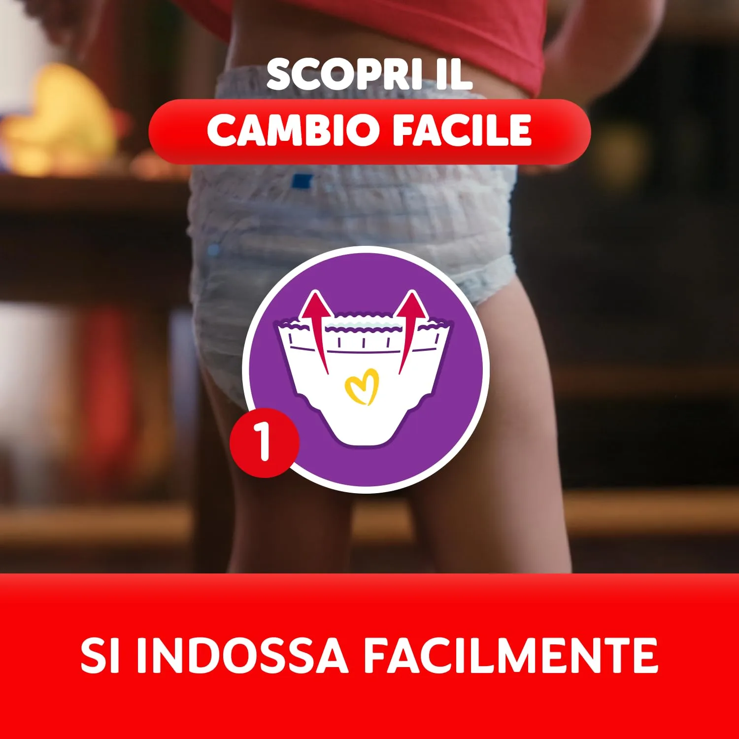 Pampers Progressi Mutandino XL, Taglia 6 (15+ kg), 60 Pannolini Bambino - immagine 4