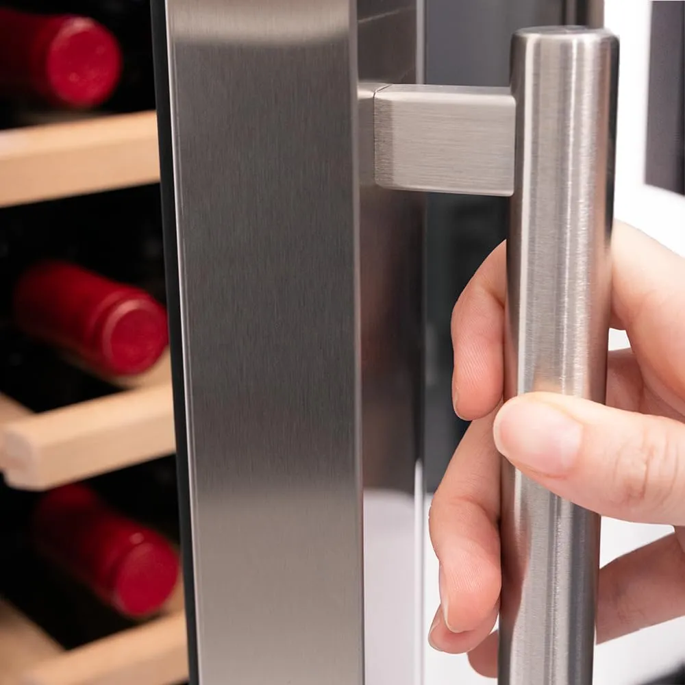 Cecotec Cantinetta Vino Bolero GrandSommelier 1270 CoolWood, 12 Bottiglie, Termoelettrica, 8-18ºC, Pannello Touch, LED Interno - immagine 9