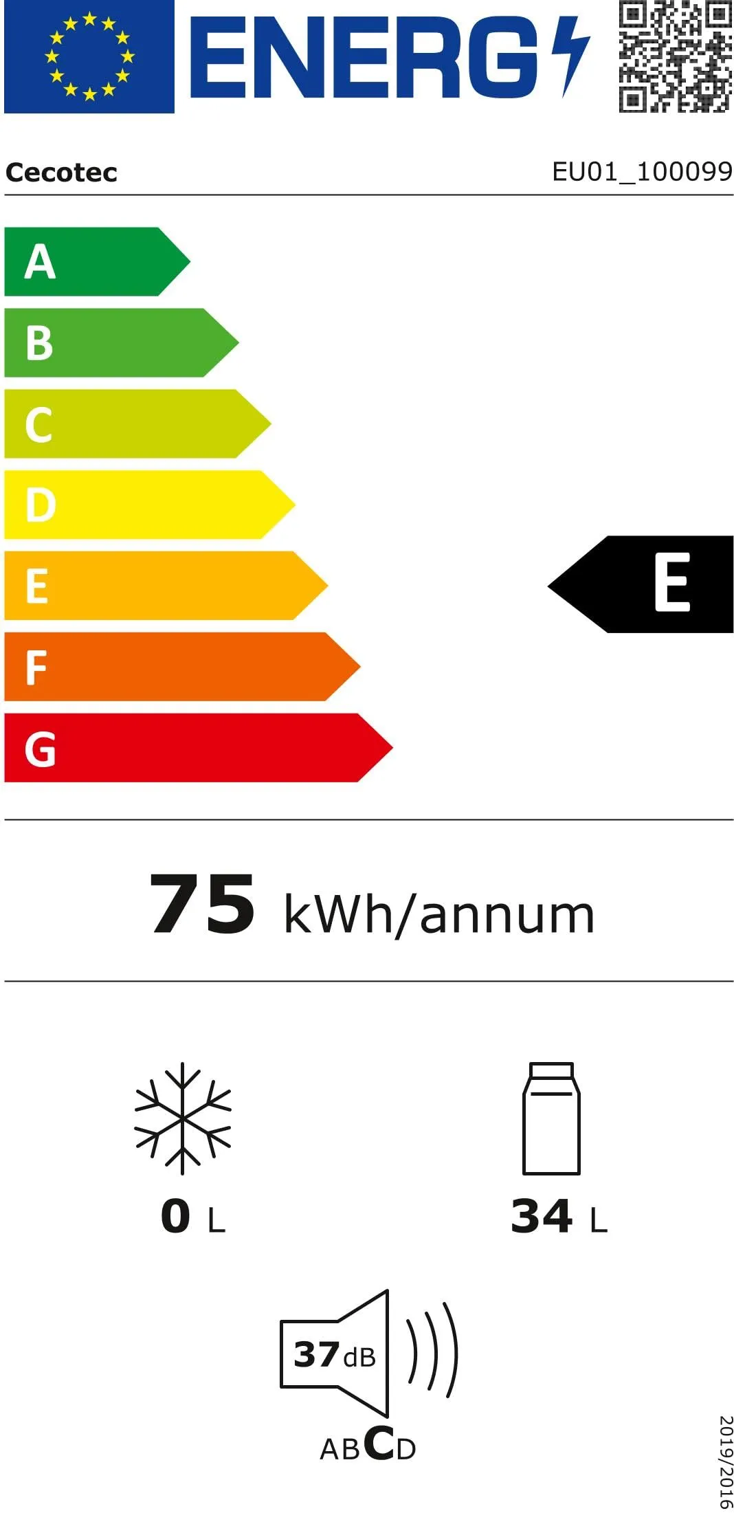 Cecotec Cantinetta Vino Bolero GrandSommelier 1270 CoolWood, 12 Bottiglie, Termoelettrica, 8-18ºC, Pannello Touch, LED Interno - immagine 12