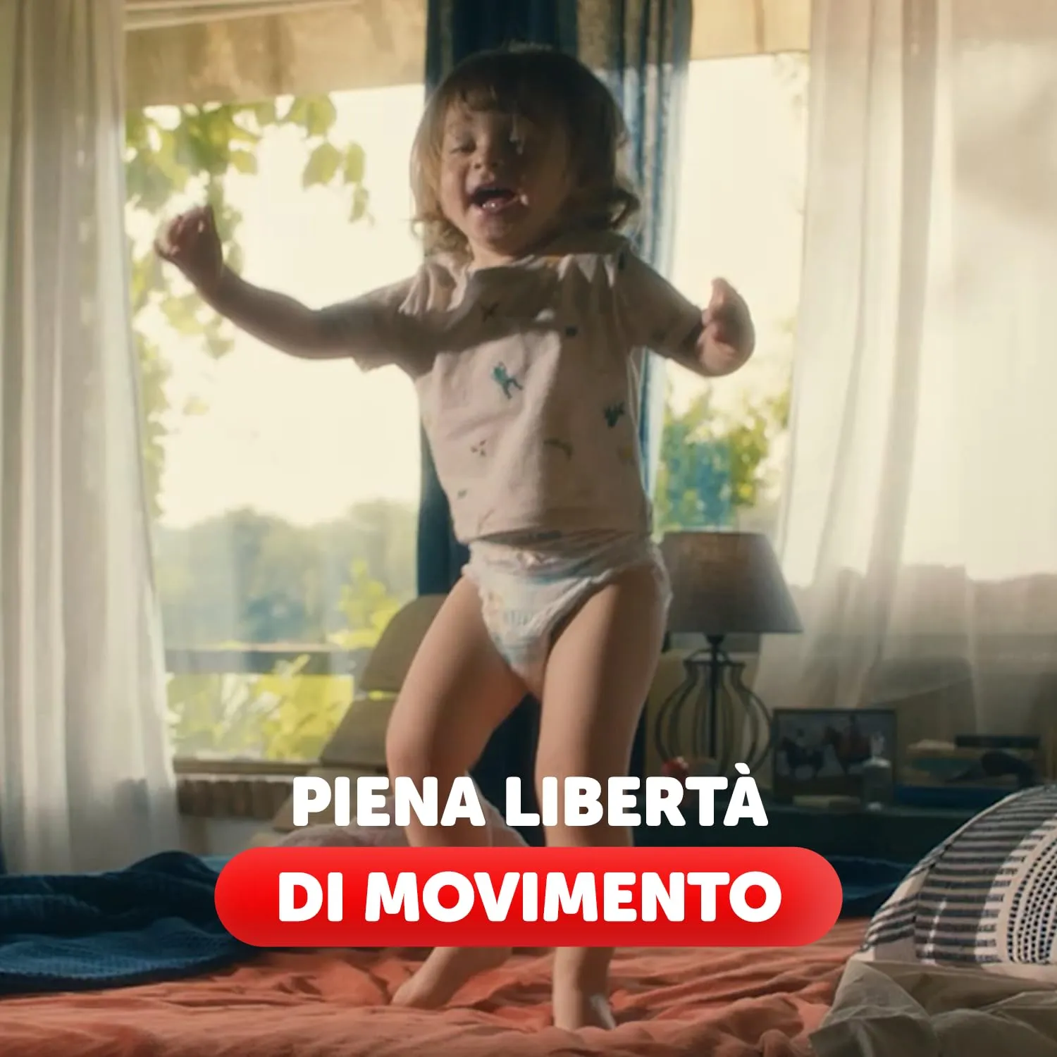 Pampers Baby Dry Mutandino XL, Taglia 6 (15+ kg), 90 Pannolini Bambino - immagine 2