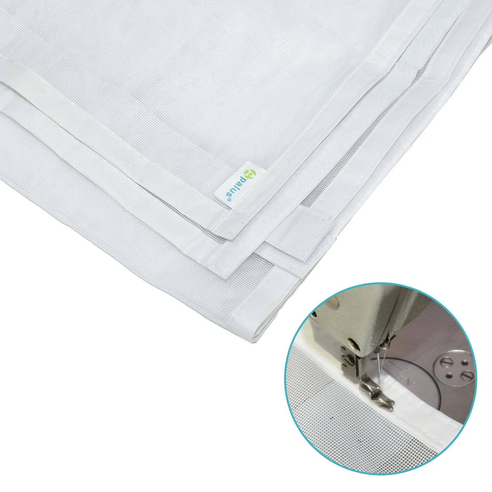 Apalus Prime Zanzariera Magnetica per Porta Balcone, 120x240cm, Bianco - immagine 10