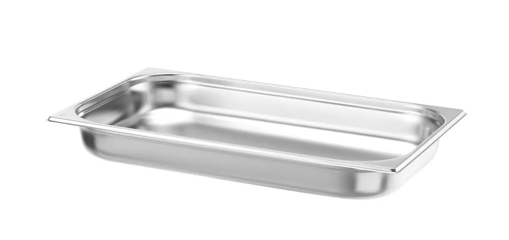 HENDI Contenitore Gastronorm GN 1/1, Acciaio Inox, 9L, 530x325x65mm - immagine 2