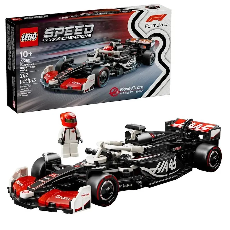 LEGO Speed Champions MoneyGram Haas F1 Team VF-24 77250 - immagine 1
