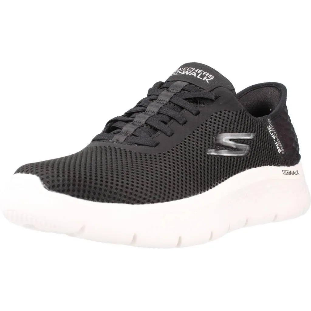 Skechers Hands Free Slip-ins Go Walk Flex-Grand Entrance, Nero/Bianco, 43 EU - immagine 1