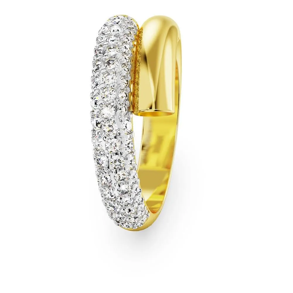 Swarovski Dextera Ring, White, Gold Tone Plated - immagine 7