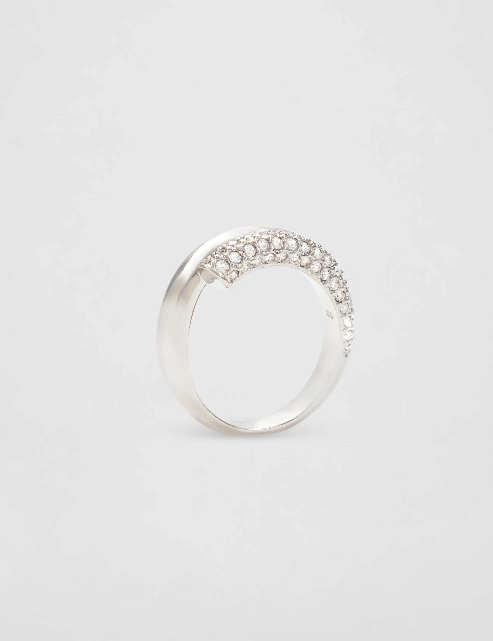 Swarovski Dextera Ring, White, Rhodium Plated, Size 50 - immagine 3