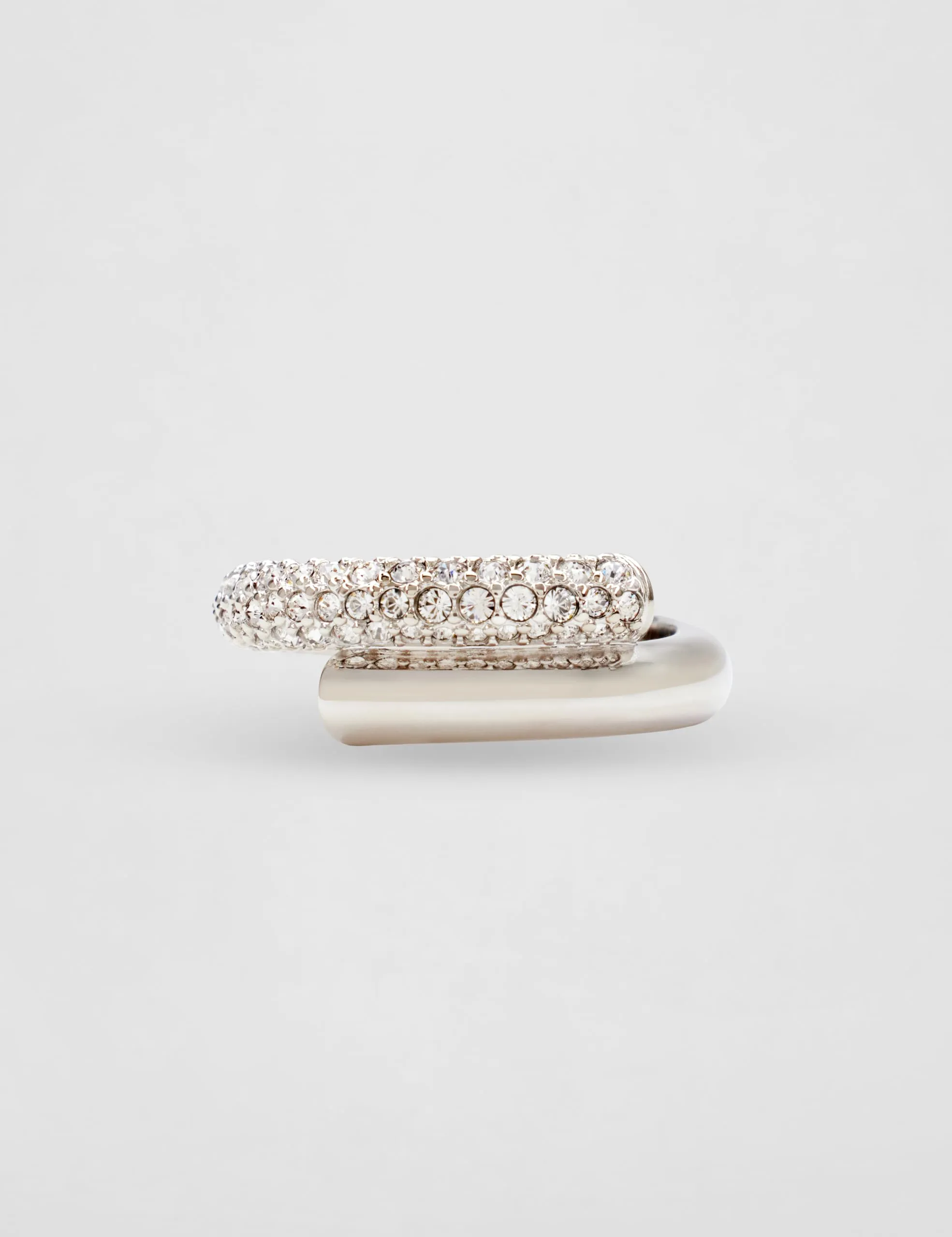 Swarovski Dextera Ring, White, Rhodium Plated, Size 50 - immagine 4