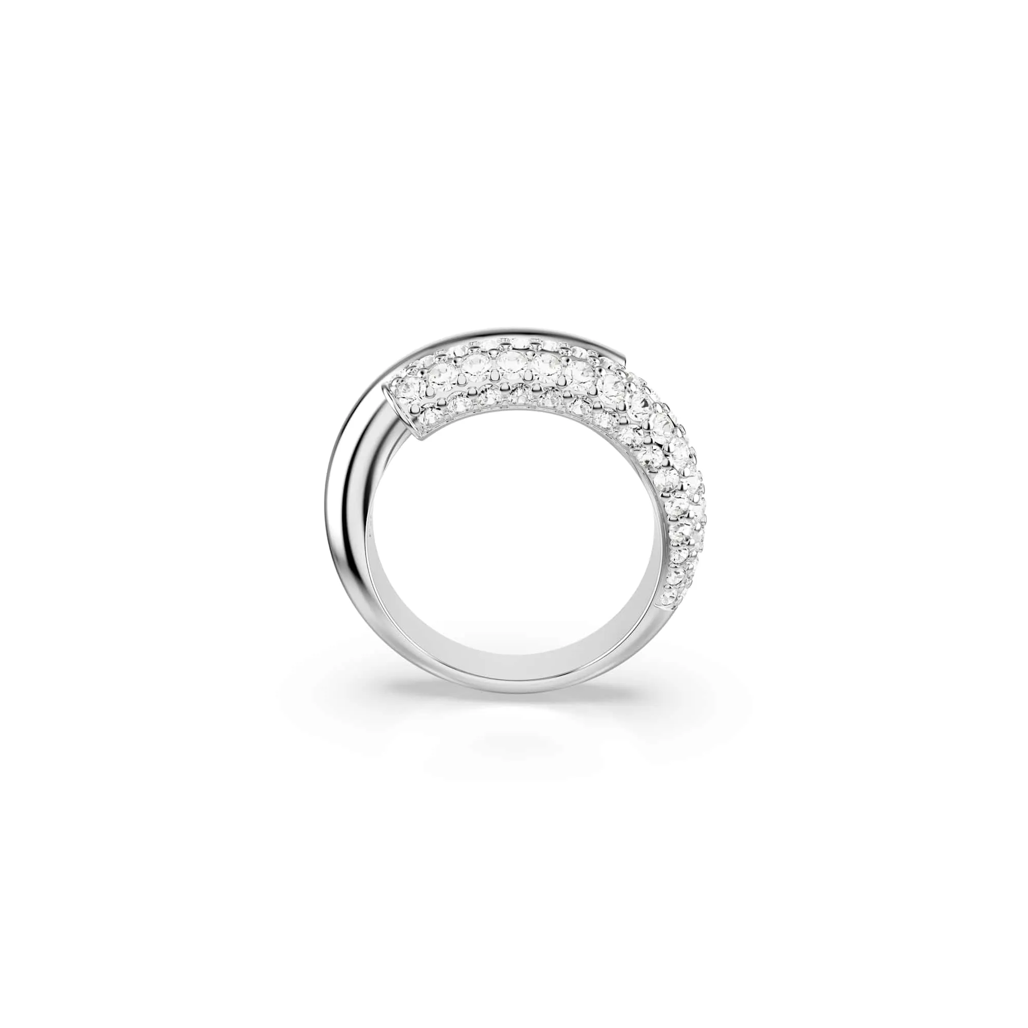 Swarovski Dextera Ring, White, Rhodium Plated, Size 52 - immagine 4