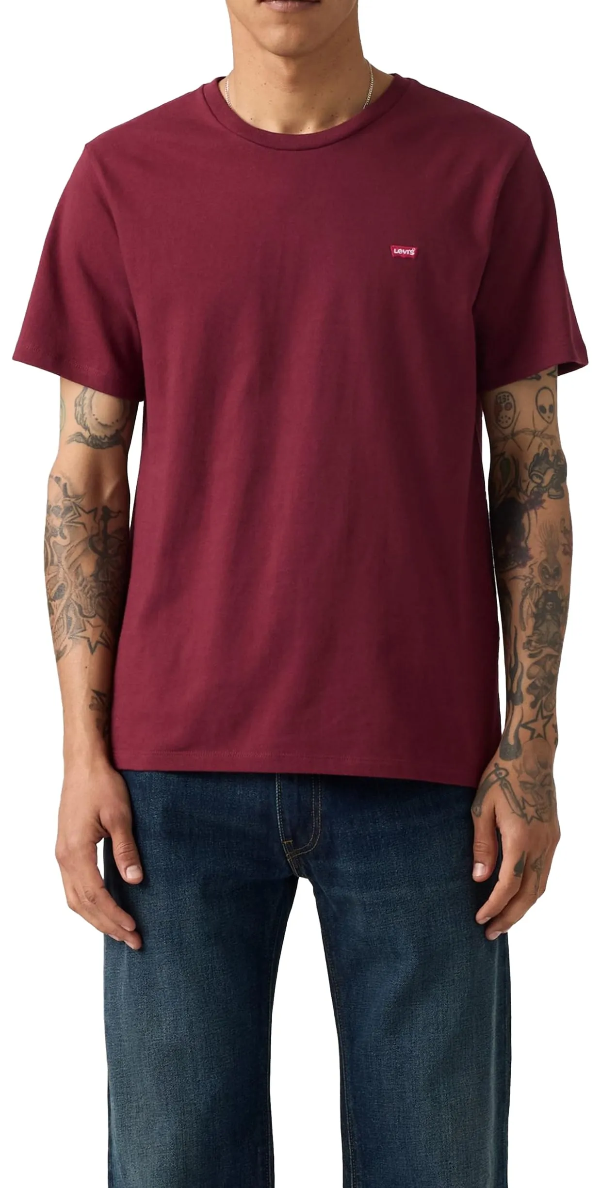 Levi's Original Housemark Tee - Tawny Port, M - immagine 1