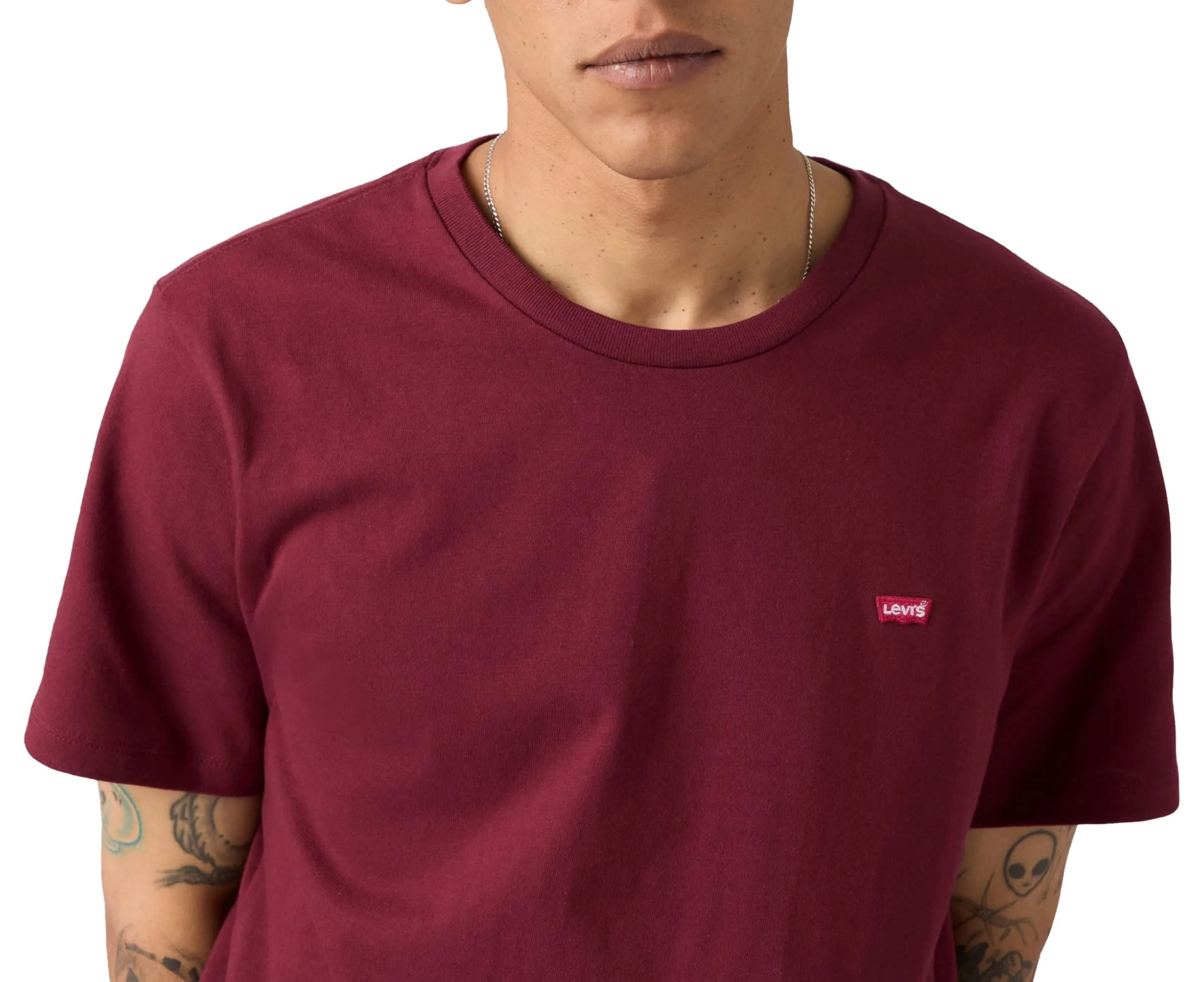 Levi's Original Housemark Tee - Tawny Port, M - immagine 3