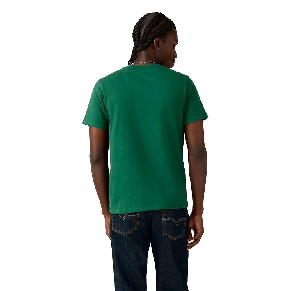 Levi's Maglietta da Uomo SS Original HM Tee, Verde Scuro, XXL - immagine 2