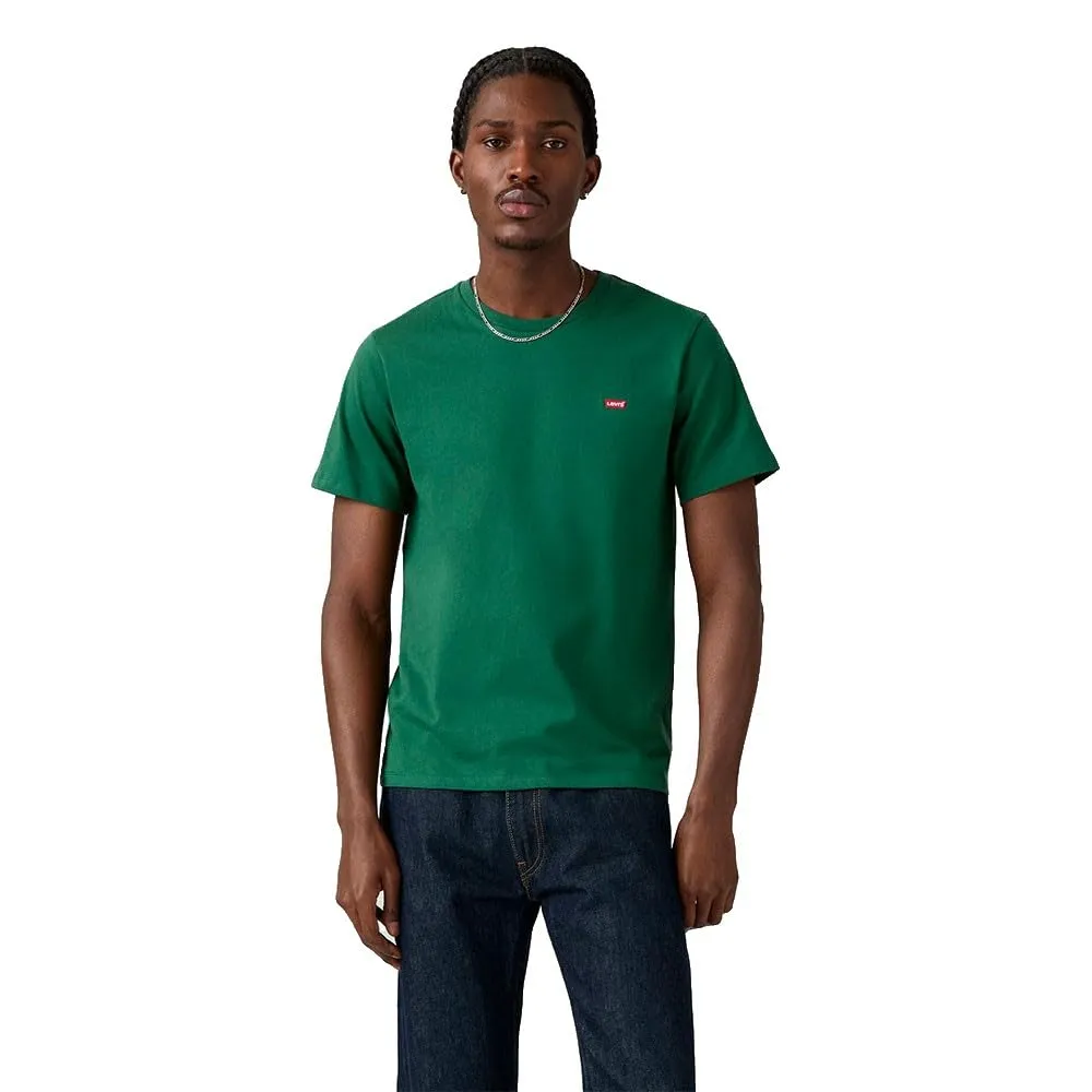Levi's Original HM Tee Men's Short Sleeve T-Shirt, Verde Scuro, S - immagine 1
