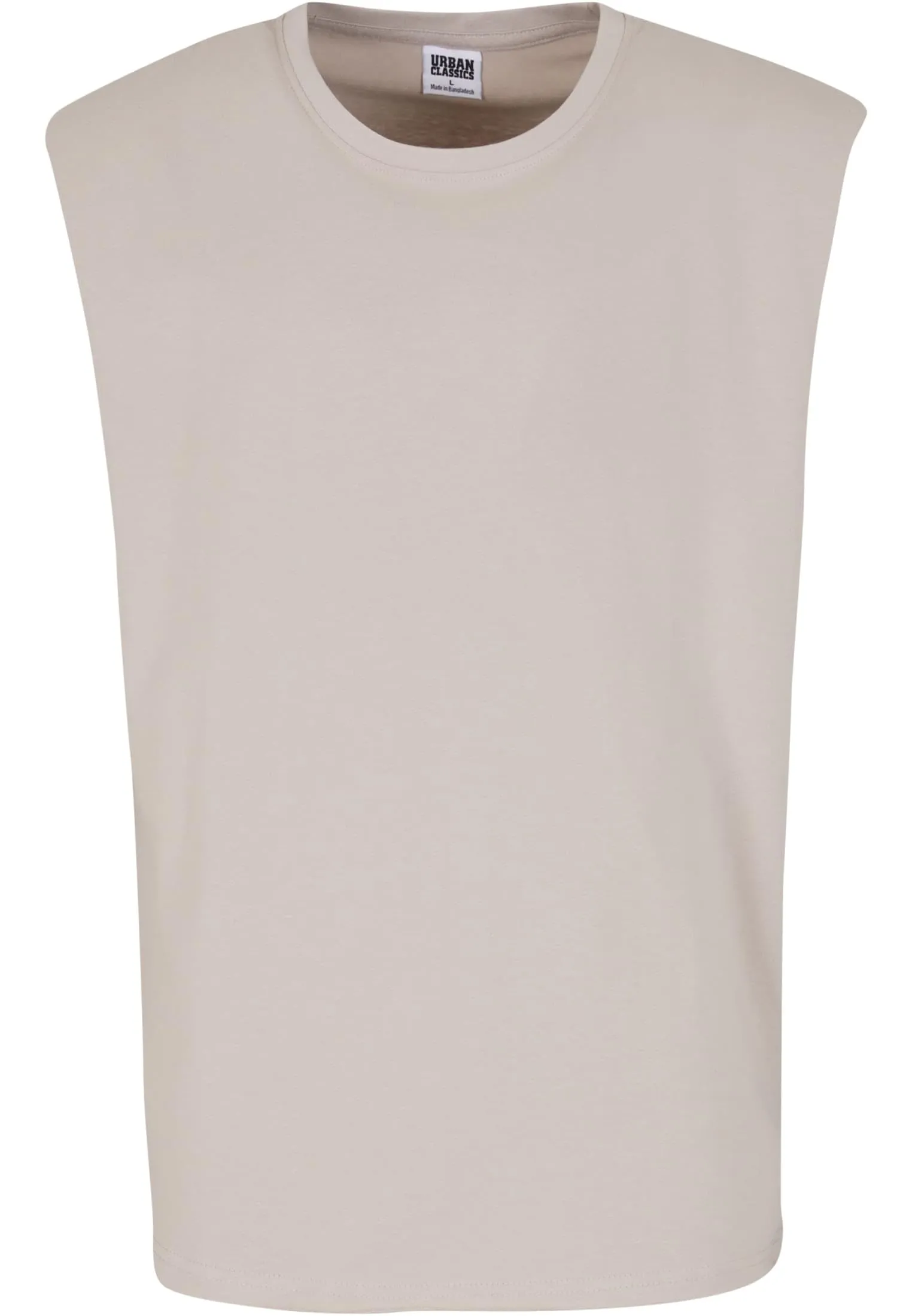 Urban Classics Open Edge Sleeveless Tee, Cloud, 3XL - immagine 4