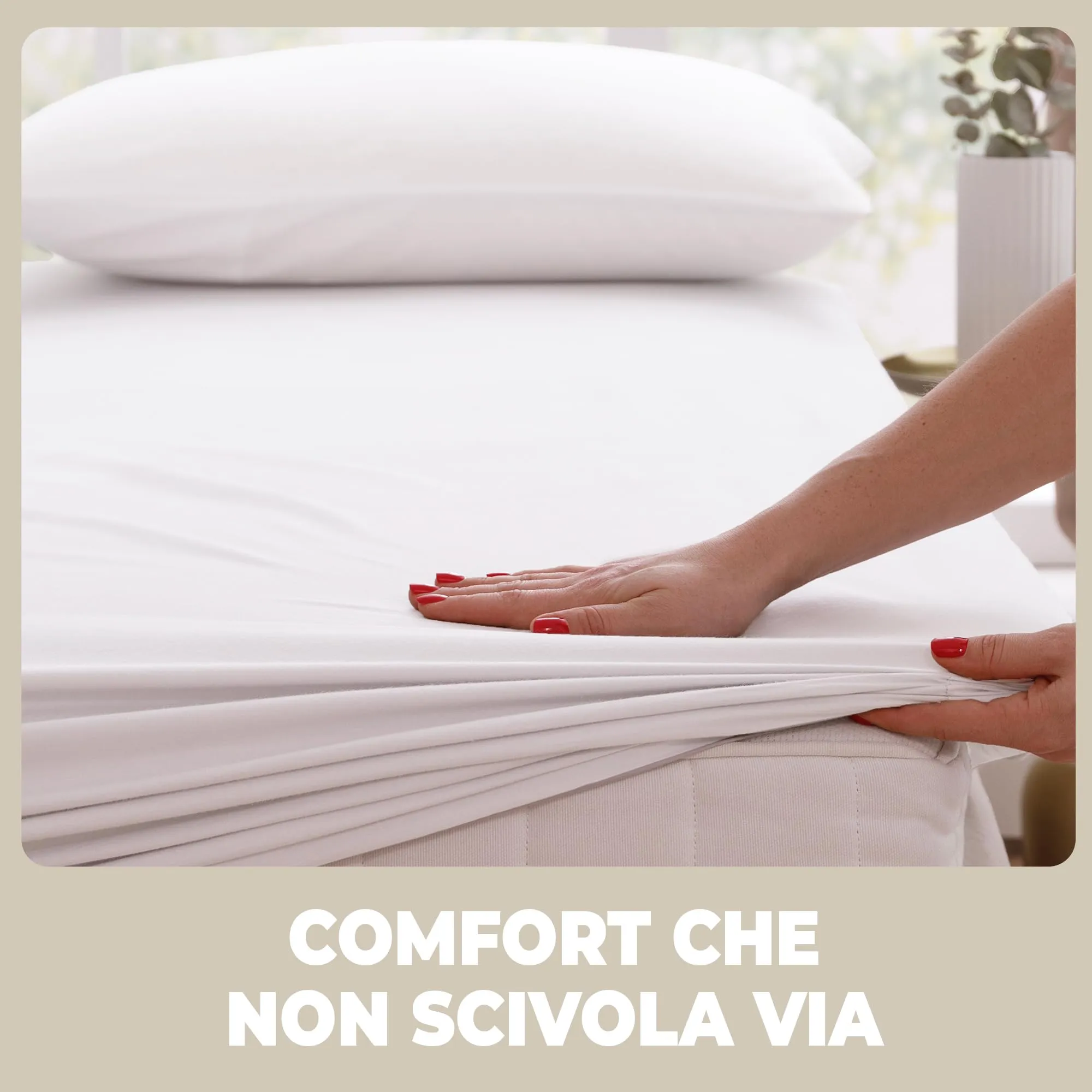 Flowen Lenzuola con Angoli Letto Singolo 90x190 cm Bianco 100% Puro Cotone per Materasso fino a 30cm - immagine 6