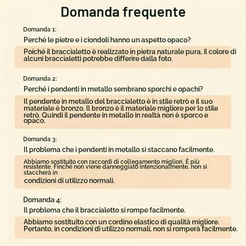 Farfume Braccialetti Chakra da donna con pietre naturali in sedimento marino e perle - immagine 5