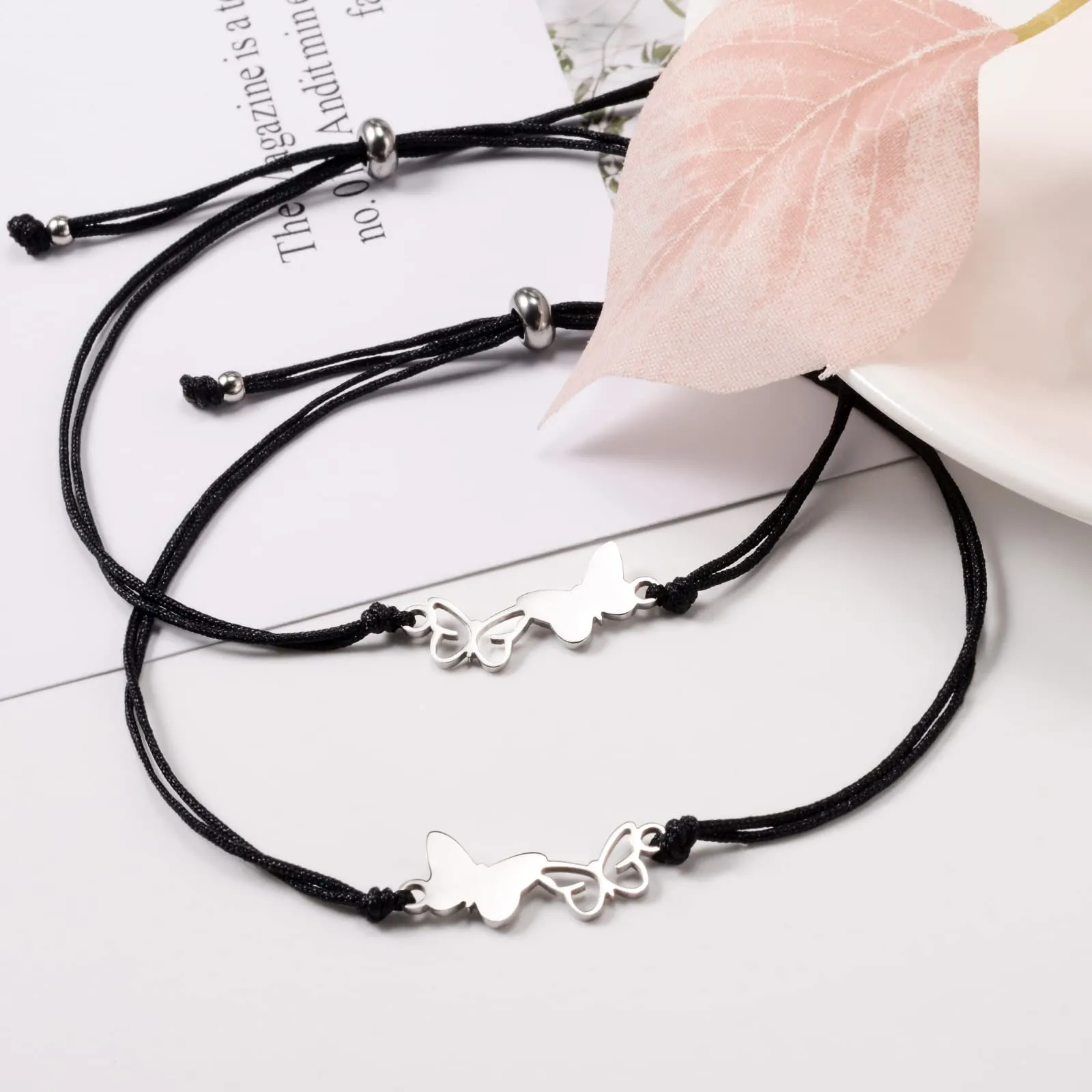 VGWON Braccialetti Amicizia Promessa Mignolo per Coppia - immagine 4