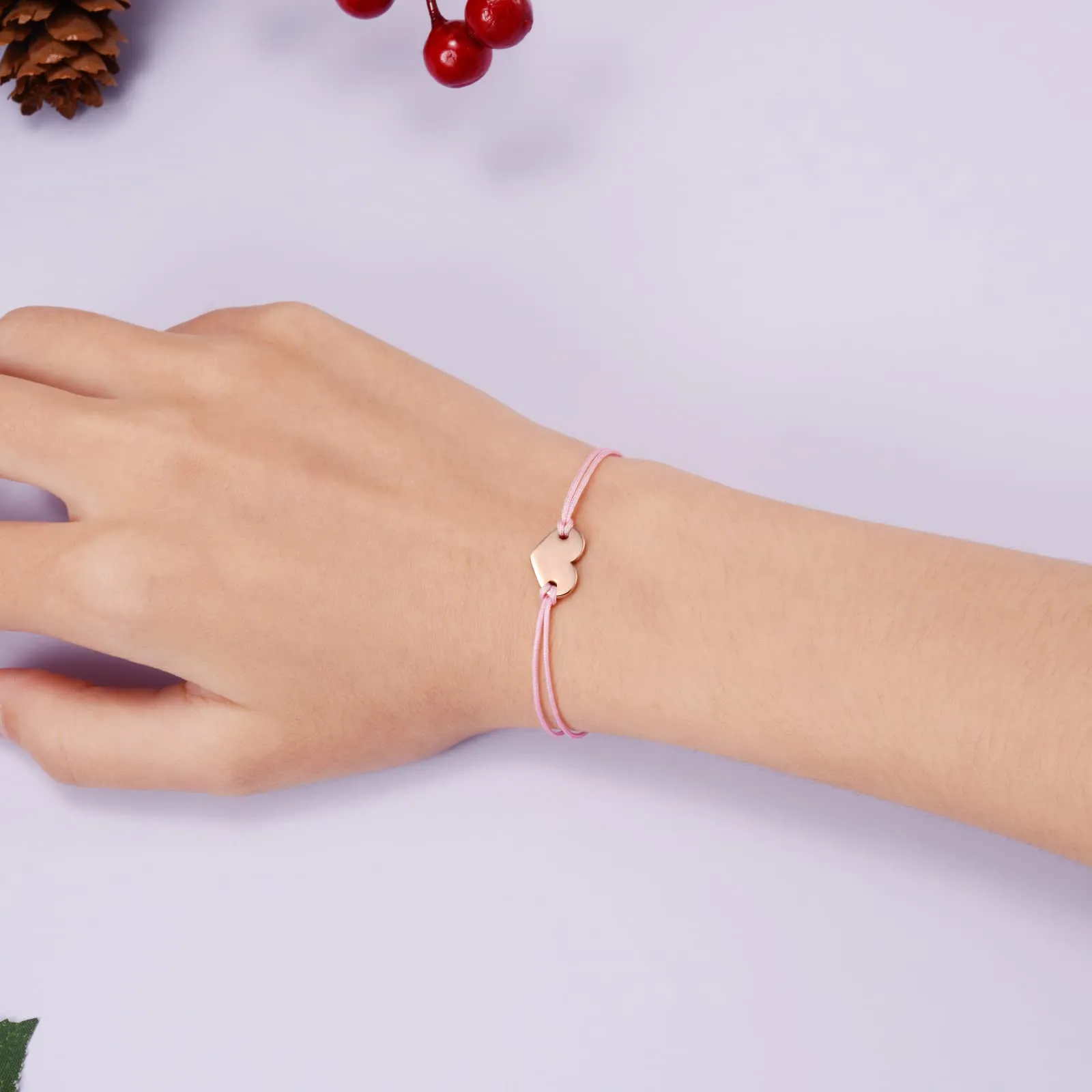 VGWON Set di Braccialetti Amicizia BFF Regolabili in Acciaio Inossidabile 316L - immagine 4