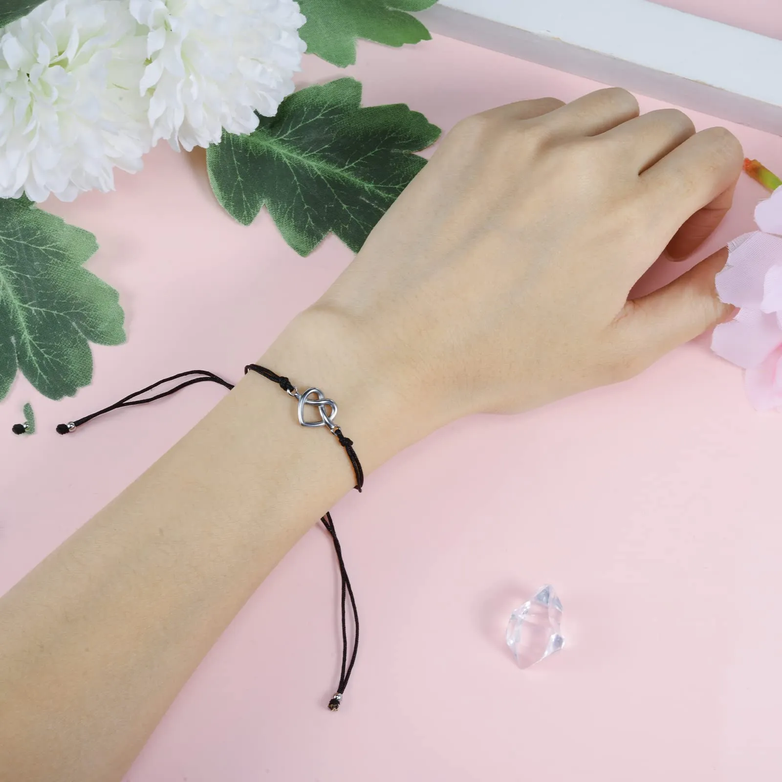 VGWON Set di 2 Braccialetti Coordinati per Sorelle - immagine 4