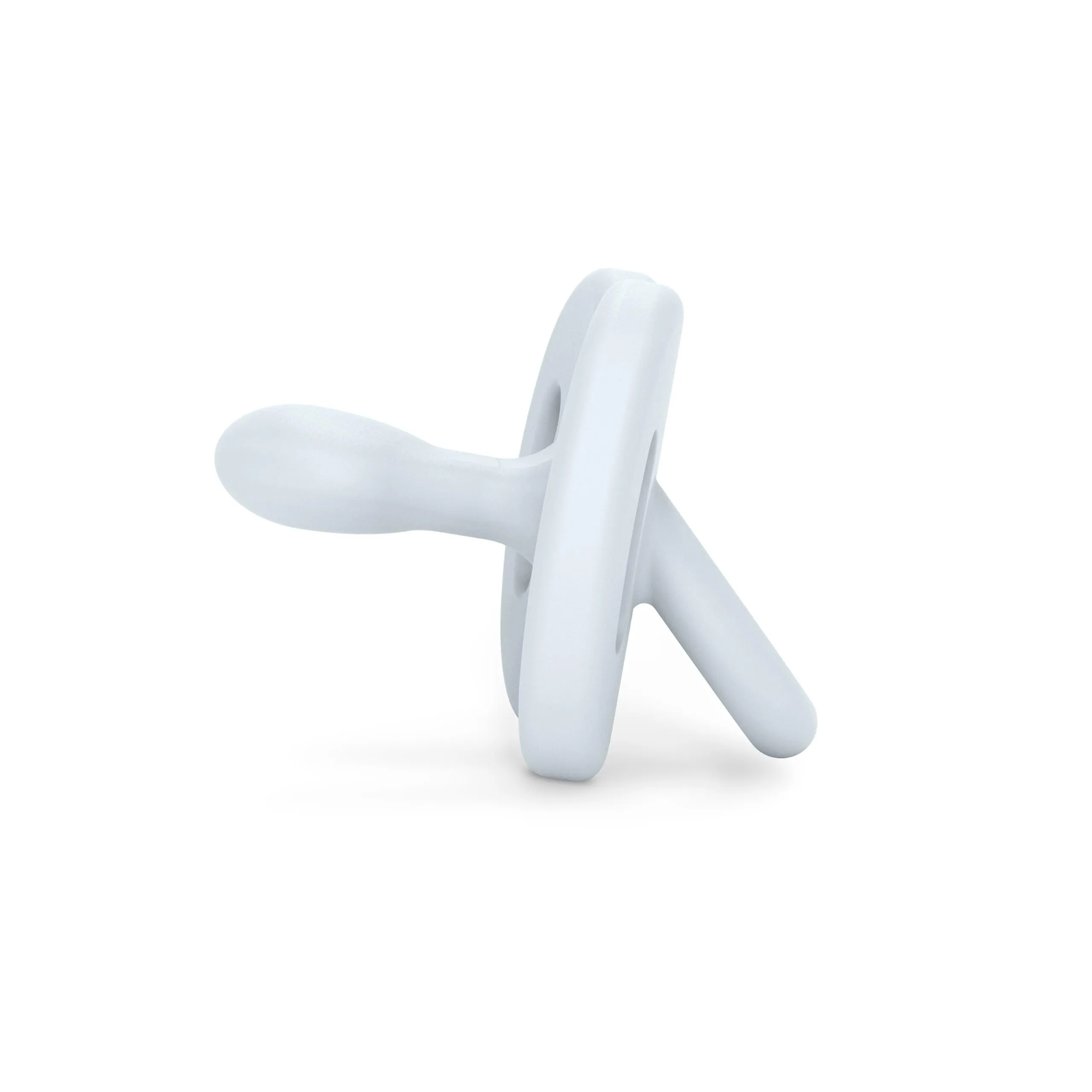 Suavinex Ciuccio Tutto in Silicone, Tettina Simmetrica, 6/18 Mesi, Azzurro - immagine 2
