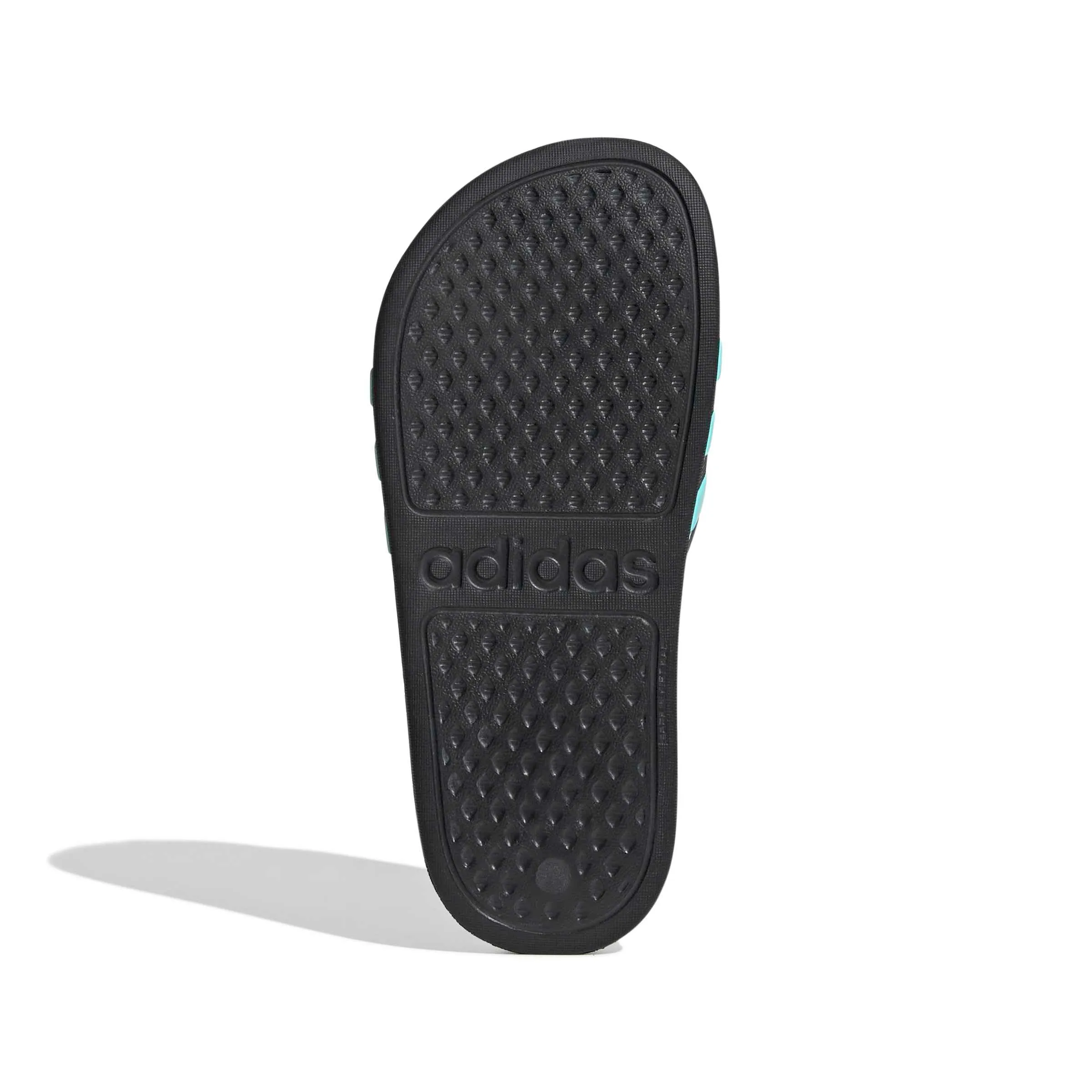 adidas Adilette Aqua Slides Kids - Core Black Flash Aqua, 29 EU - immagine 3