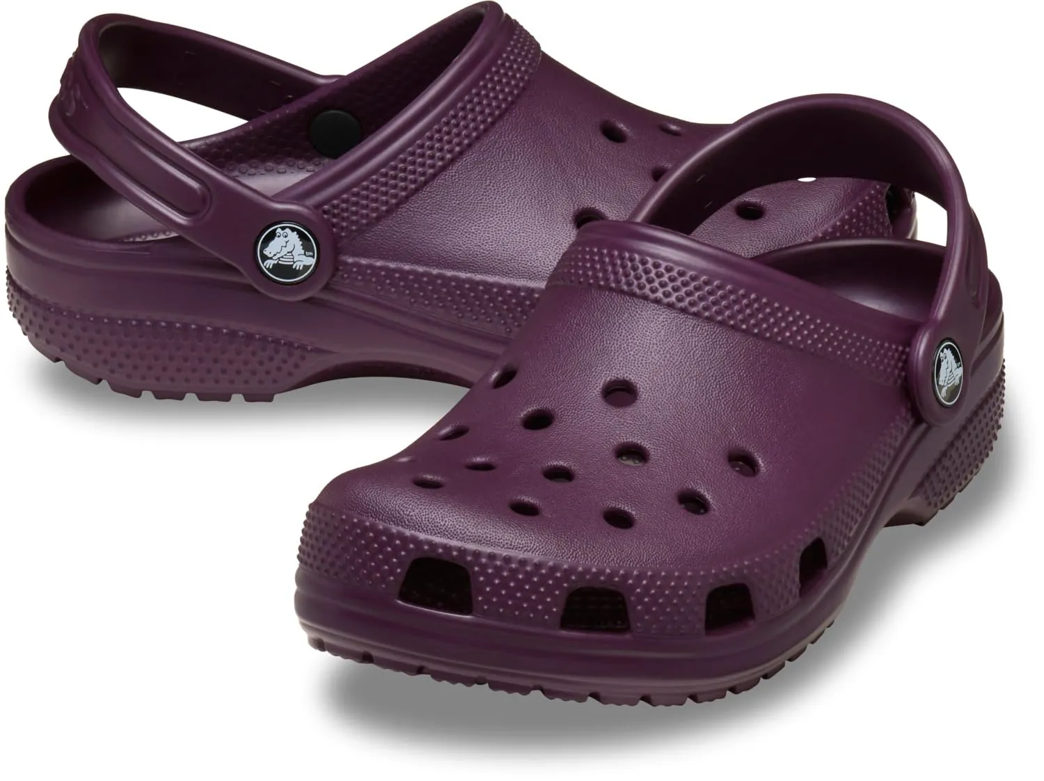 Crocs Classic Clog K Unisex Kids and Teens, Plush Plum, 28/29 EU - immagine 4