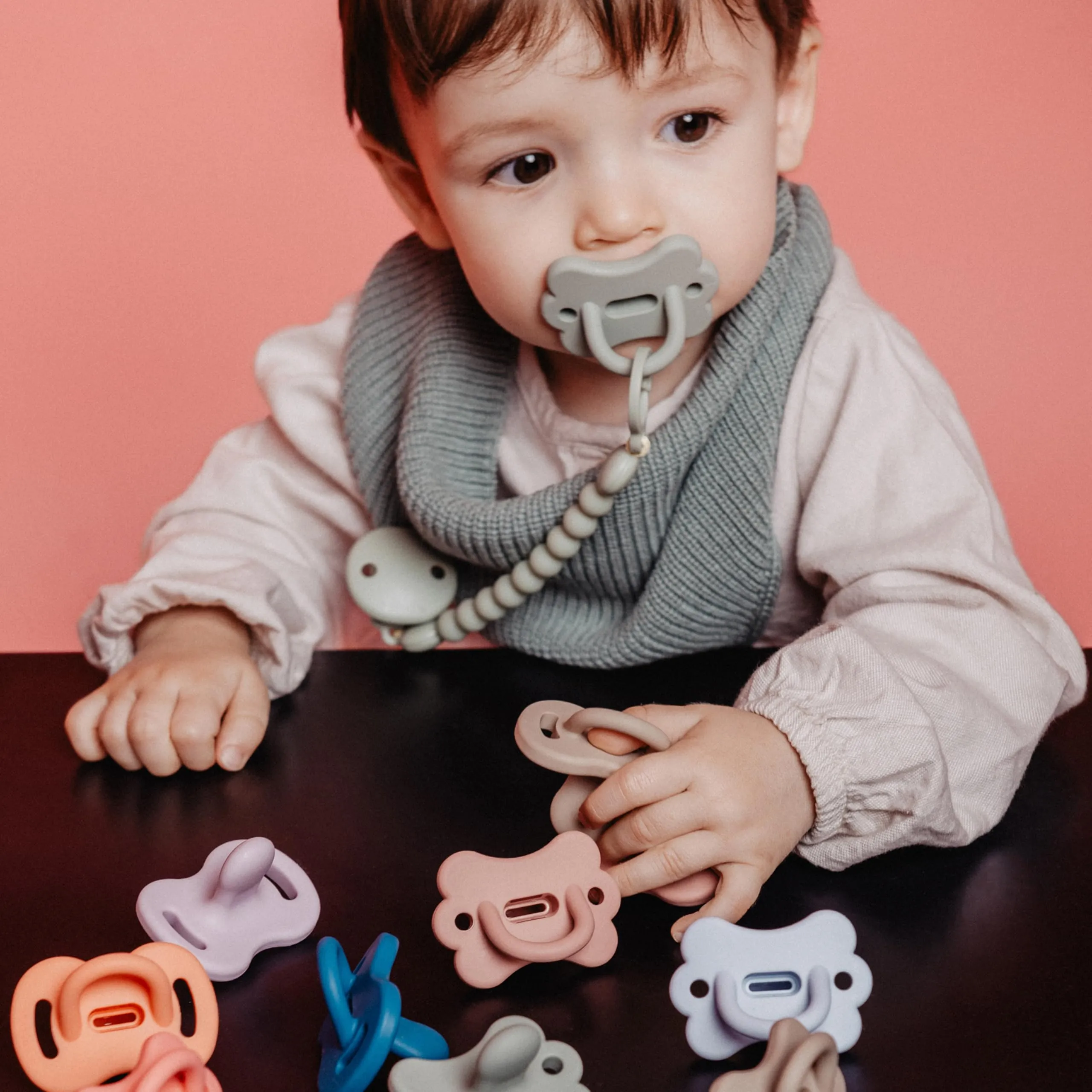 Suavinex Colour Essence Silicone Pacifier, 0-6 Months, Chili Pepper - immagine 7