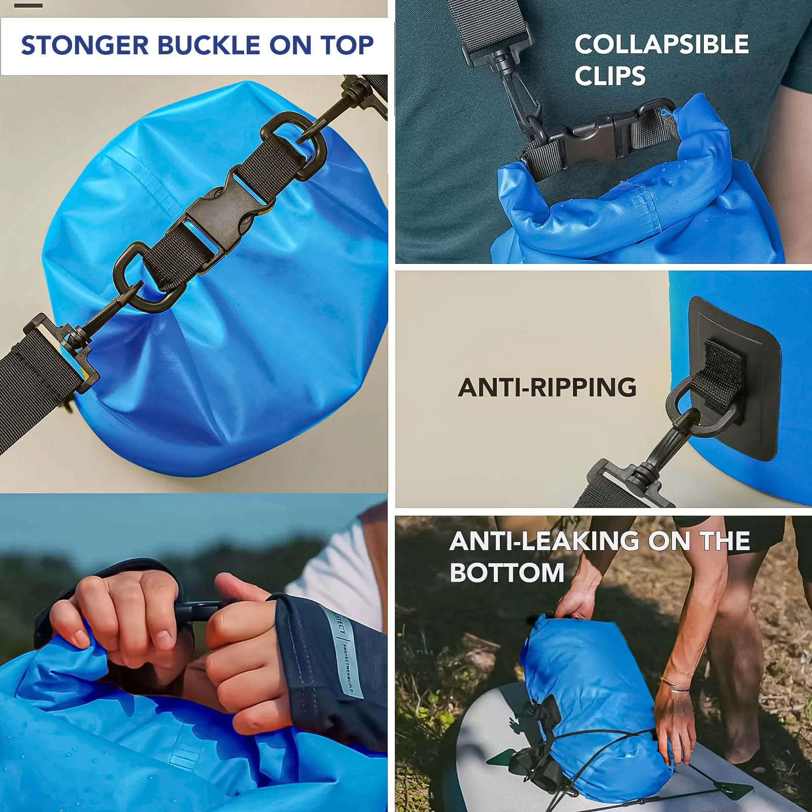 Unigear Borsa Impermeabile Sacca Stagna Dry Bag 30L - immagine 4